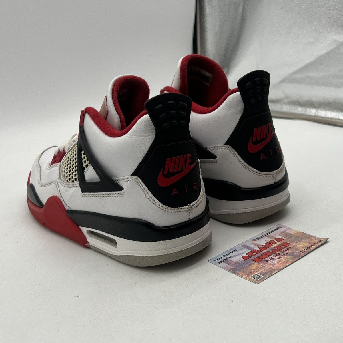 Jordan Brand Air Jordan 4 fire red Size US 6.5 / EU 39-40 - 4 Thumbnail