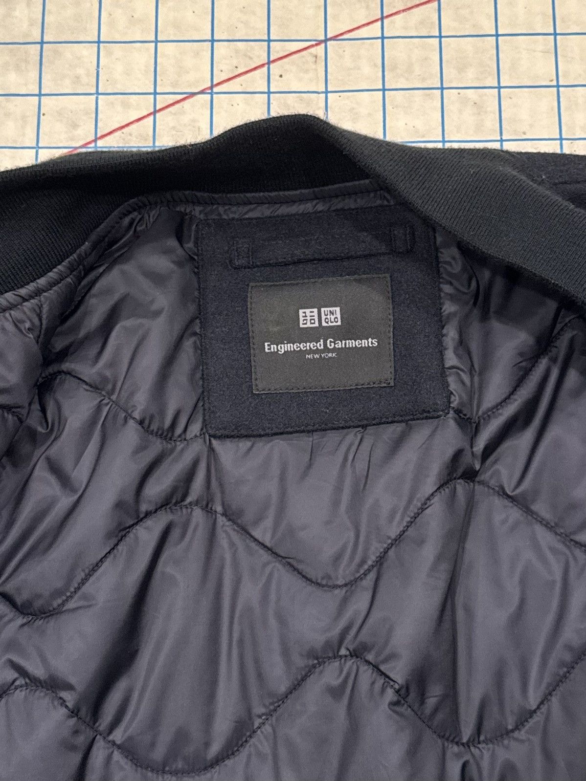 Engineered Garments × Uniqlo NWT Uniqlo Engineered Garments Bomber Jacket Dark Navy Small Size US S / EU 44-46 / 1 - 7 Thumbnail