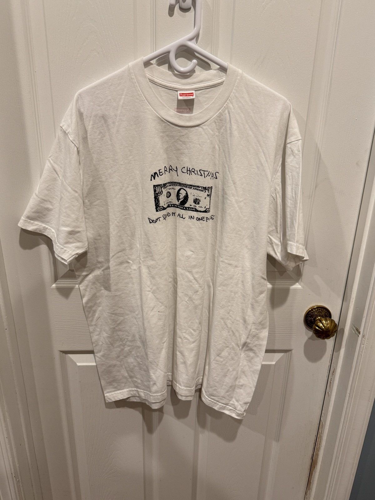 Supreme Spend It Tee White