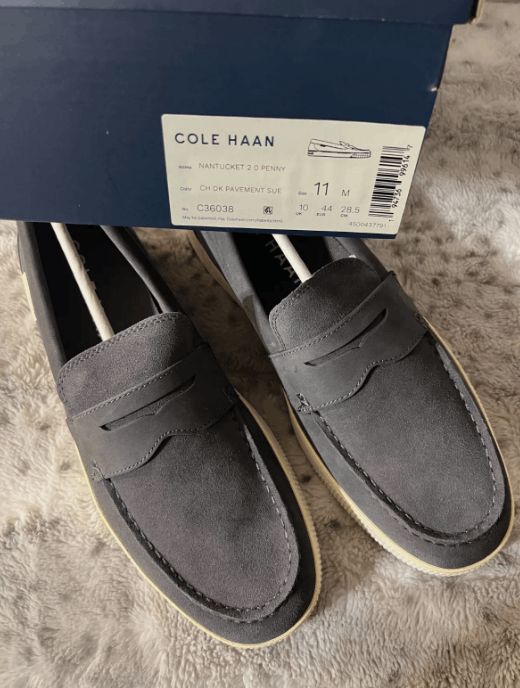 Cole Haan US M 11 ~ Cole Haan Nantucket Penny Loafer Size US 11 / EU 44 - 9 Thumbnail