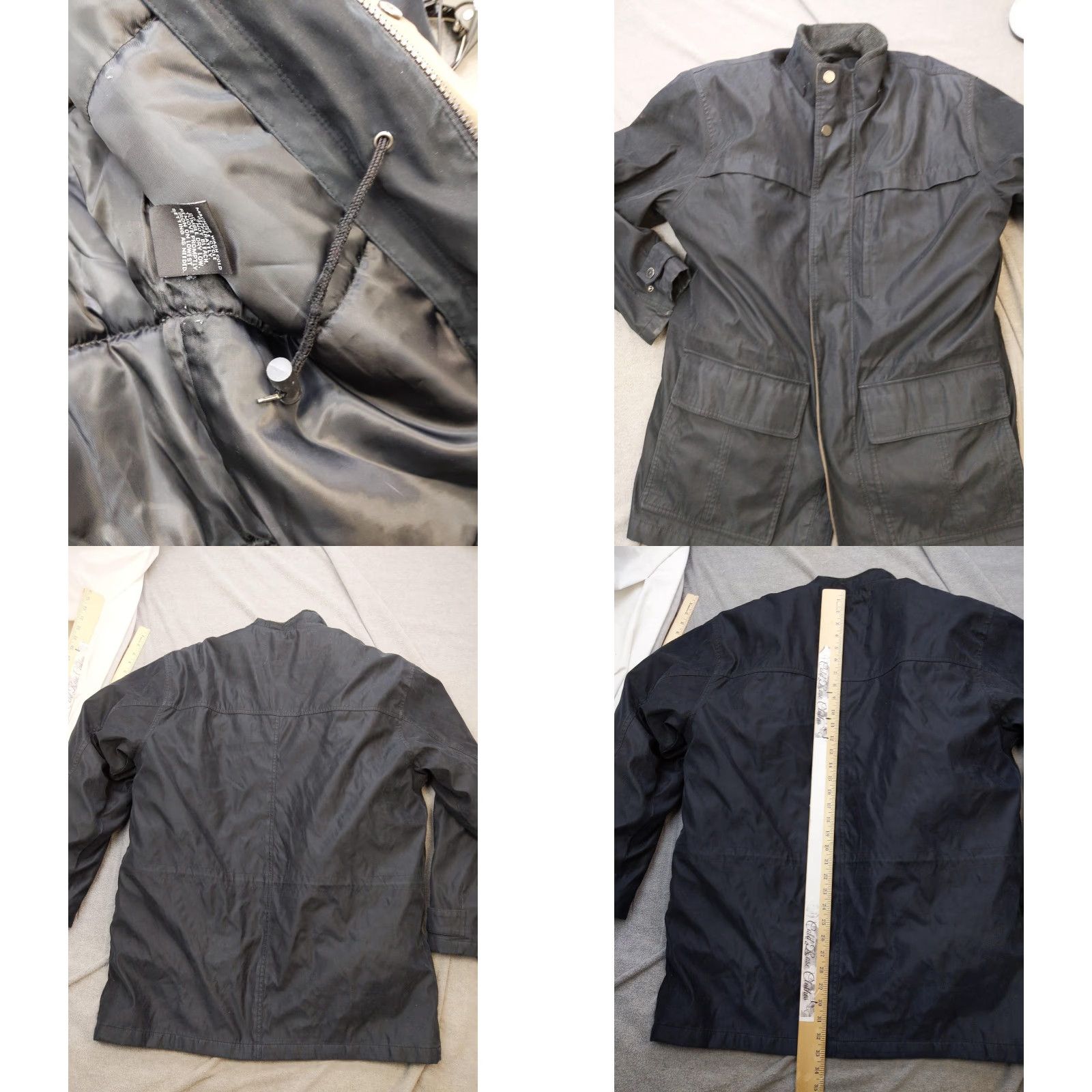 London Fog London Fog Jacket Mens L Black Insulated Full Zip Parka Stand Collar Casual Size US L / EU 52-54 / 3 - 8 Thumbnail