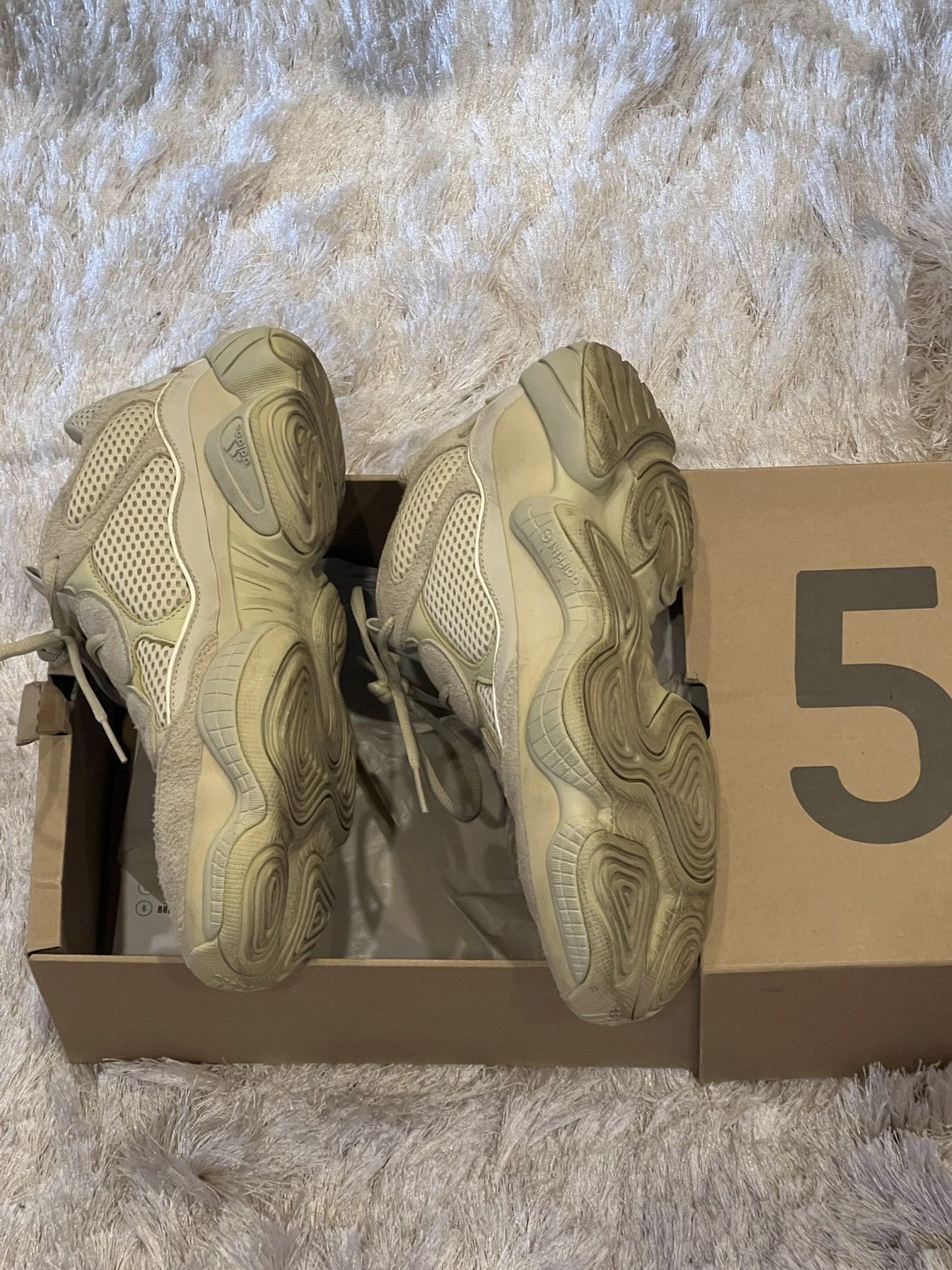 Adidas Yeezy 500 ‘Super Moon Yellow’ Size US 10 / EU 43 - 4 Thumbnail