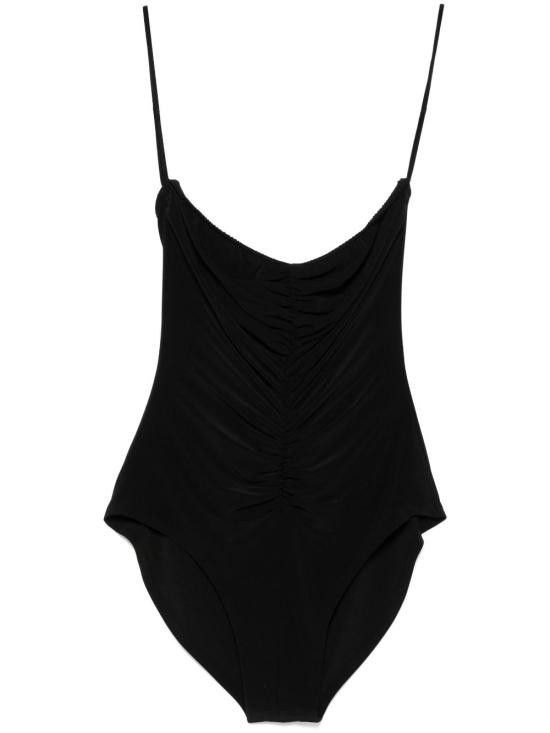 Norma Kamali NORMA KAMALI Women Bodysuit Tops KK424XPLH21 001 Black Size M / US 6-8 / IT 42-44 - 1 Thumbnail