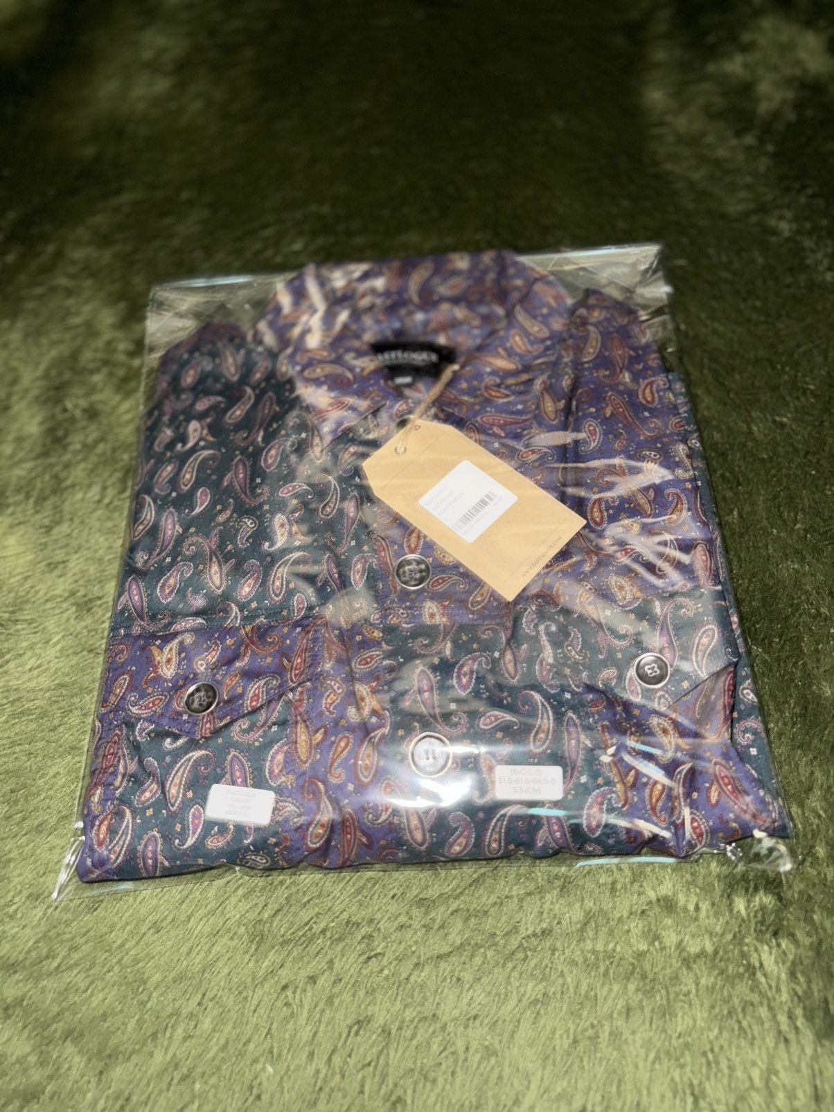 EASTLOGUE [L] EASTLOGUE Multi Paisley Trucker Shirt Jacket Size US L / EU 52-54 / 3 - 10 Thumbnail
