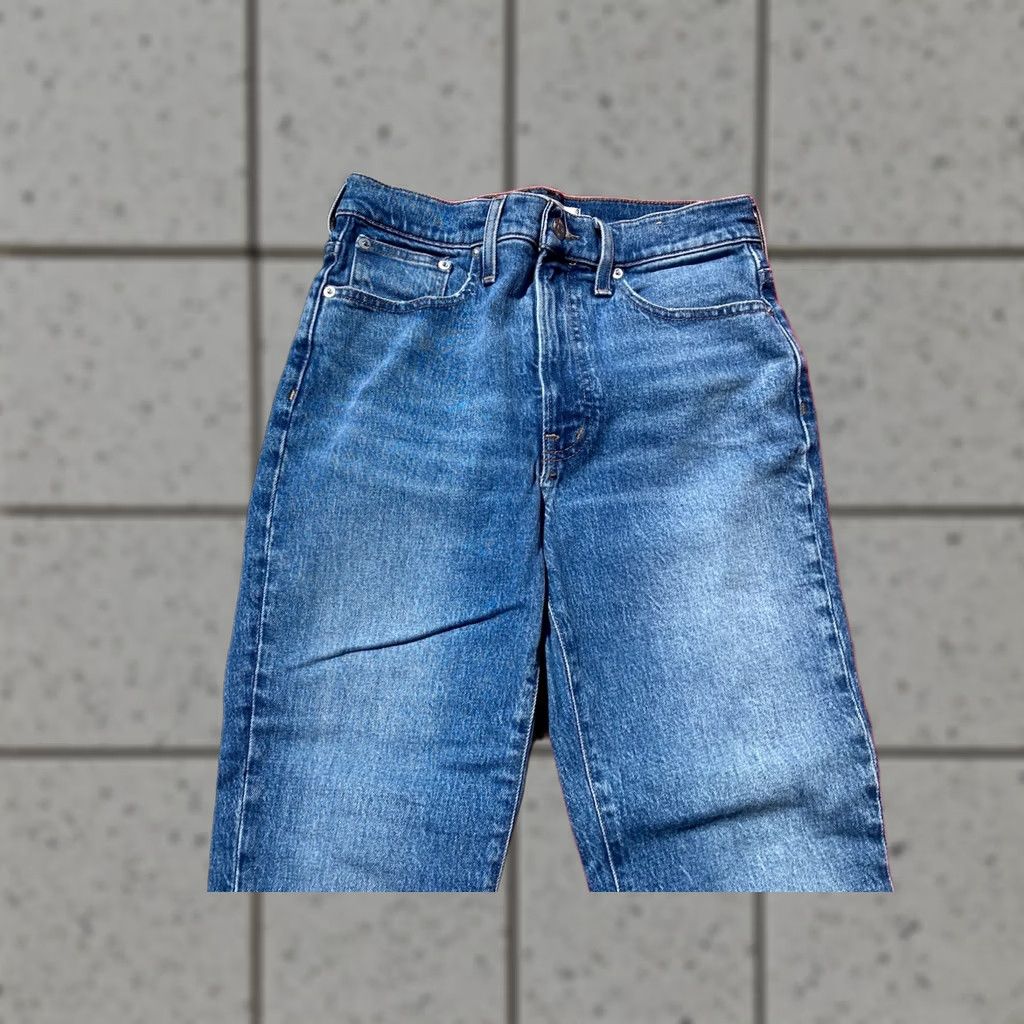 Madewell Madewell Jeans Women Size 27 Perfect Vintage Blue Denim Medium Wash Stretch Size 27" / US 4 / IT 40 - 1 Thumbnail