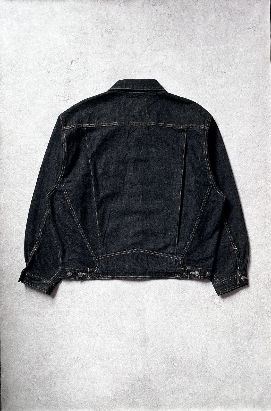 Edwin Vintage 90s Edwin Denim Jacket Size US L / EU 52-54 / 3 - 2 Thumbnail