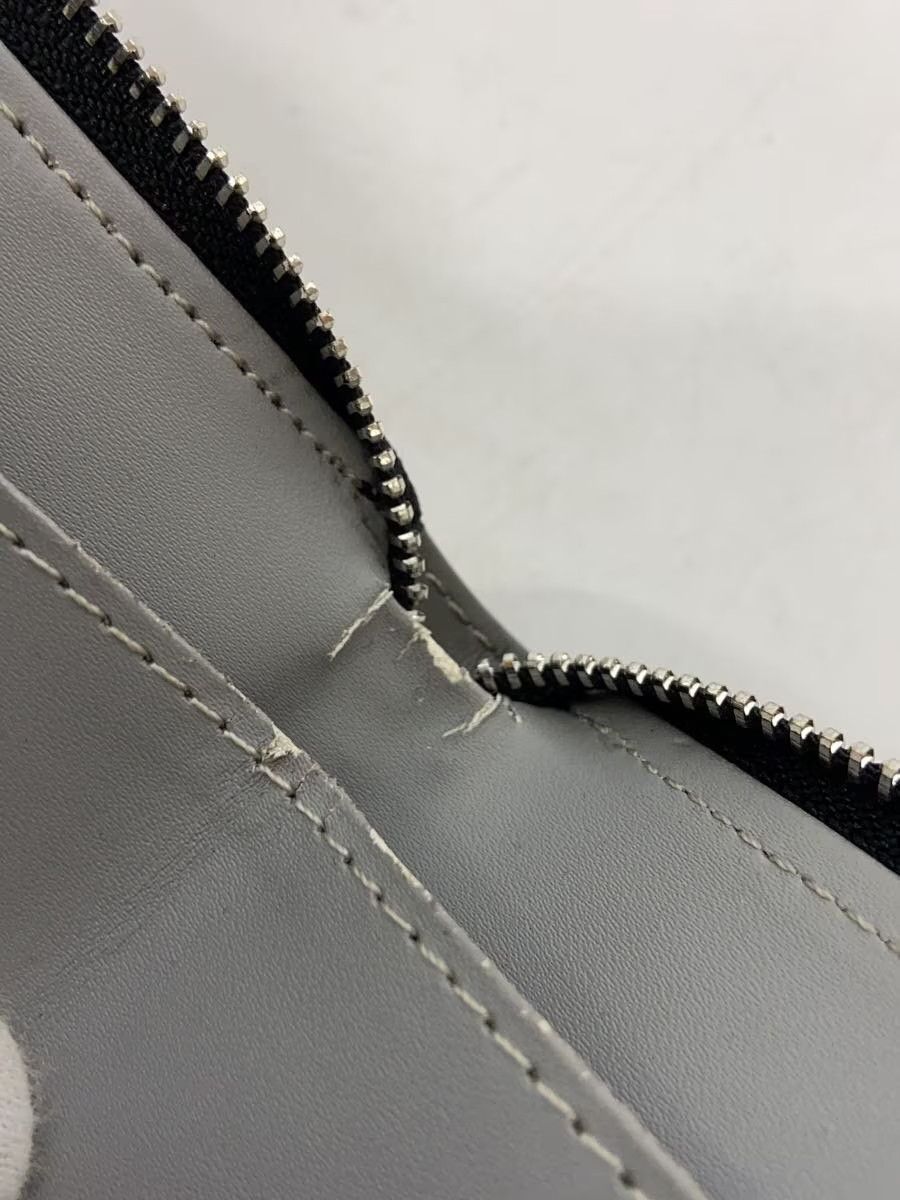 Ground Y × Yohji Yamamoto Leather Zip Wallet - Yohji Size ONE SIZE - 4 Thumbnail