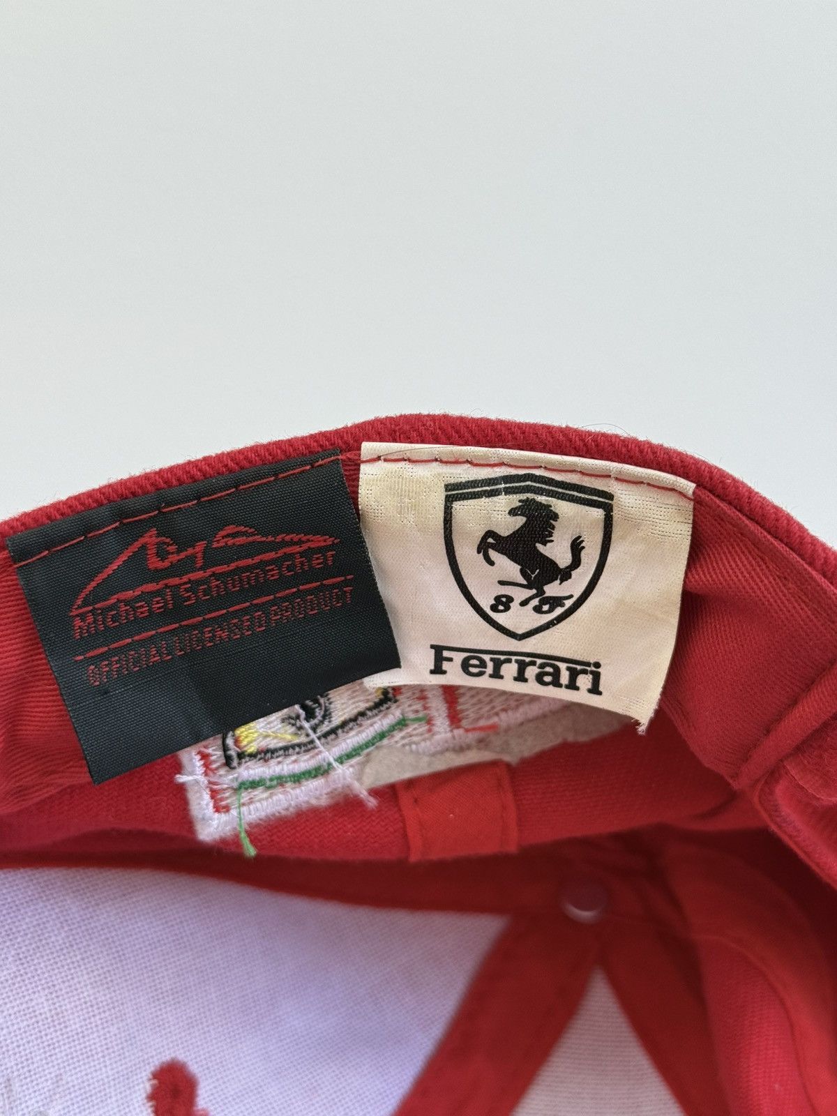 Ferrari Vintage Ferrari Marlboro Michael Schumacher Cap Hat Size ONE SIZE - 13 Thumbnail