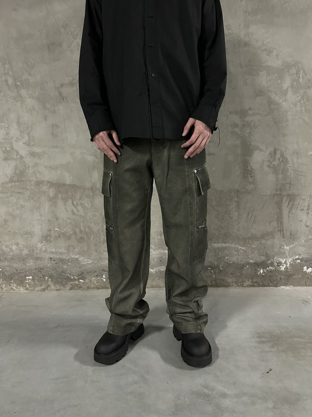 1017 ALYX 9SM 1017 ALYX 9SM Skater Pants — Green — Size 48 Size US 32 / EU 48 - 4 Thumbnail