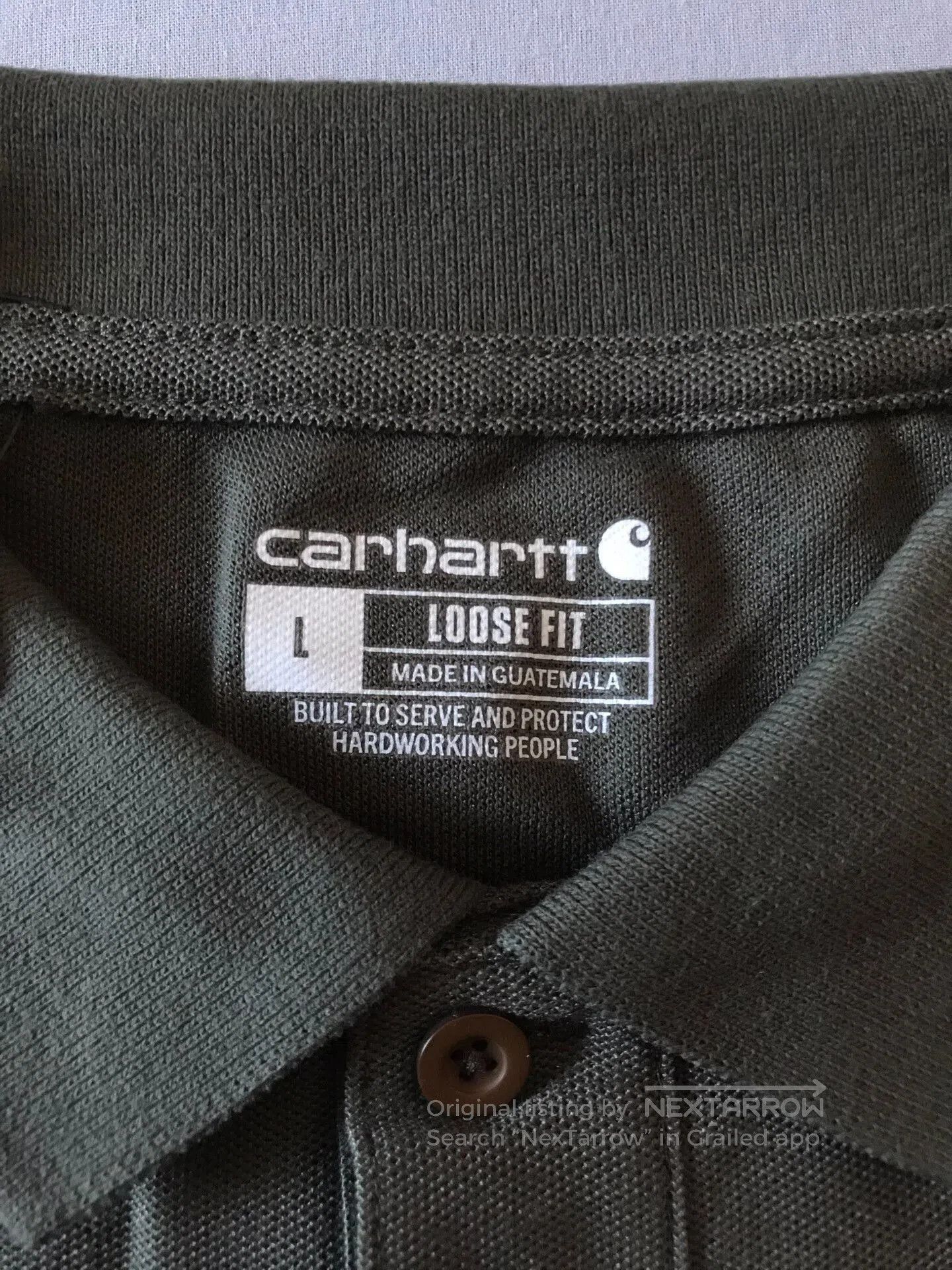 Carhartt Carhartt K570 Short Sleeve Polo Shirt. Size US L / EU 52-54 / 3 - 6 Thumbnail