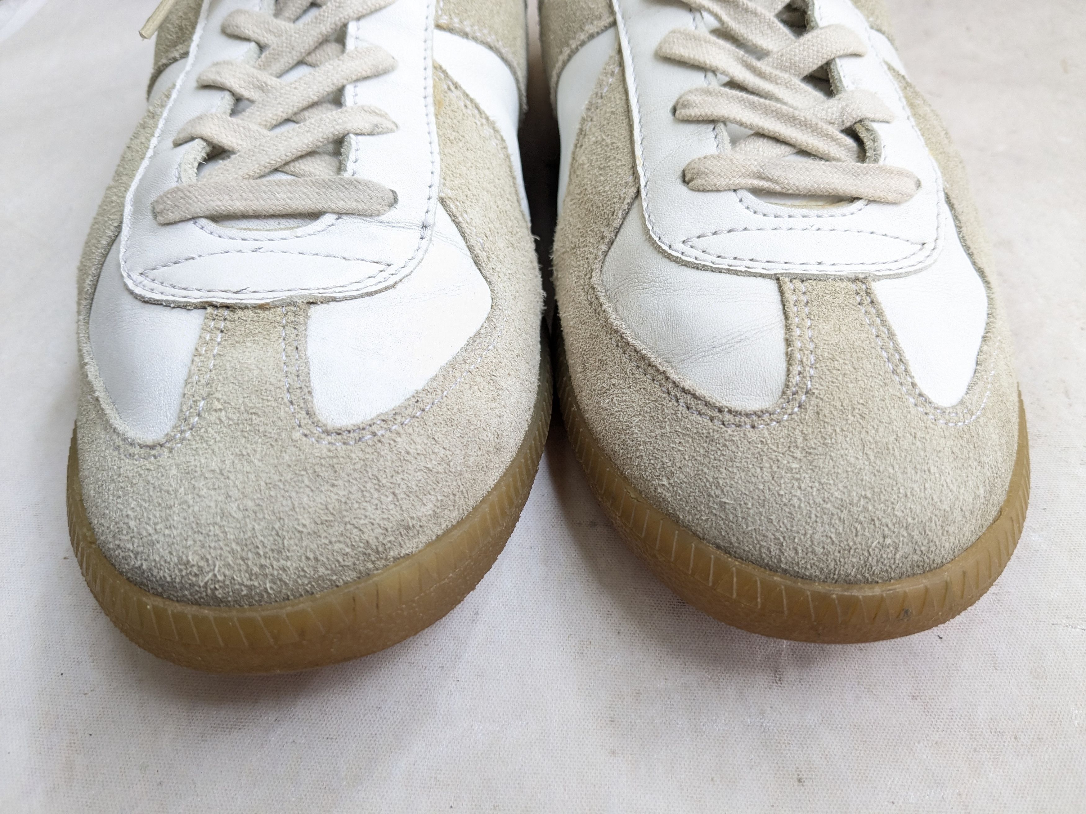 Maison Margiela Margiela GAT Replica White Gray 9 42 Low Tops Size US 9 / EU 42 - 3 Thumbnail