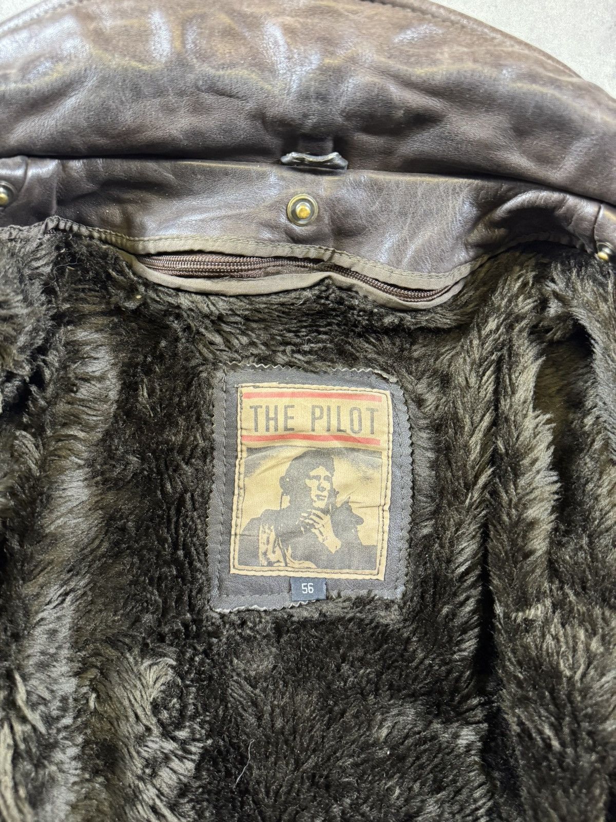 Other The Pilot Vintage Leather Jacket Size US L / EU 52-54 / 3 - 7 Thumbnail