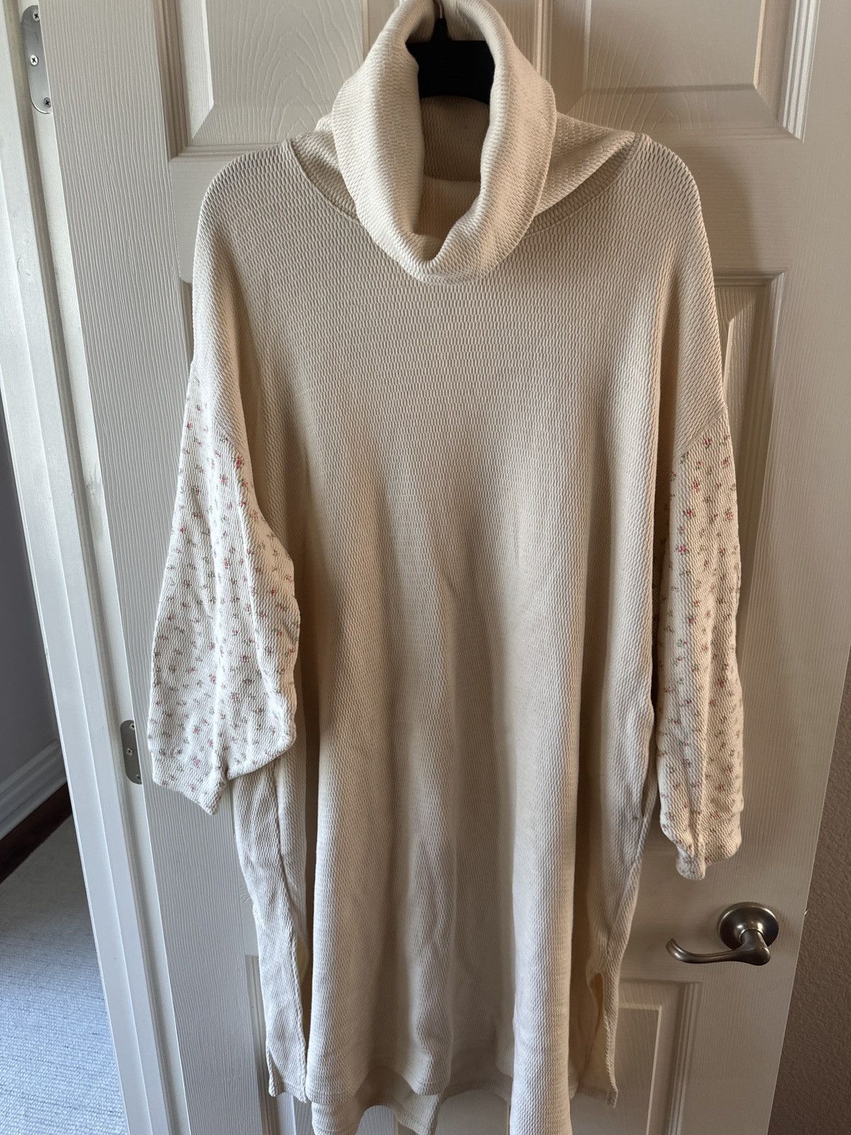Kapital Kapital floral knit turtleneck long pullover Size US XXL / EU 58 / 5 - 5 Thumbnail