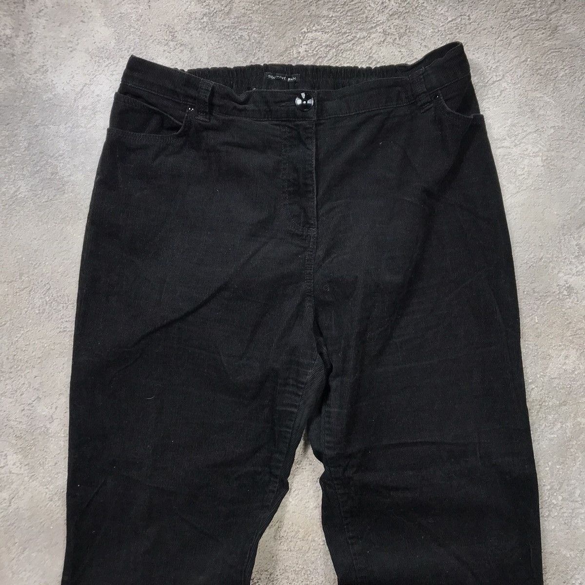 Vintage Vintage Y2K Baggy Black Pants Streetwear Skate Relaxed 30 Size 30" / US 8 / IT 44 - 2 Thumbnail