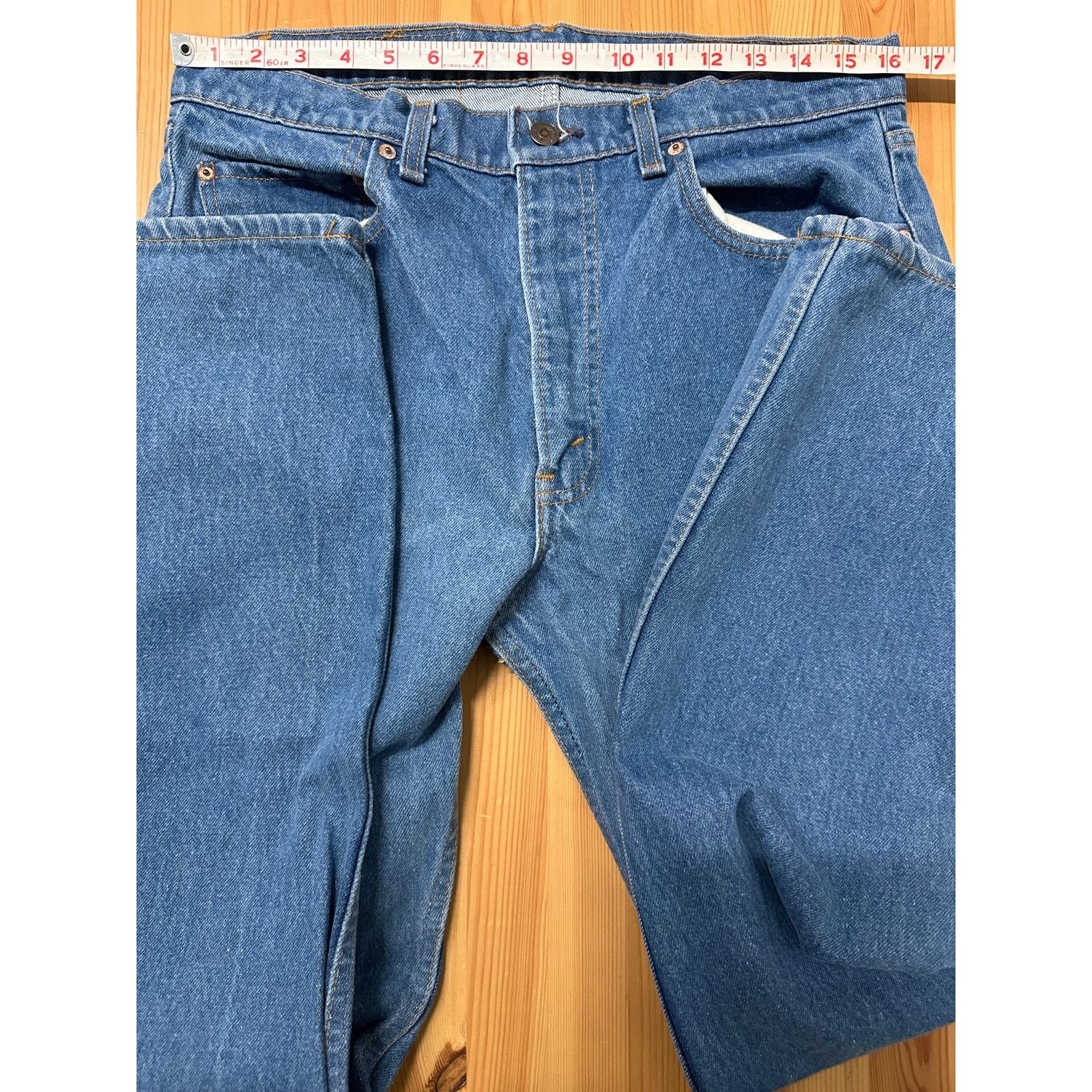 Levi's Vintage 1980s Levis 505 0217 Jeans Size 32 made in USA Size US 32 / EU 48 - 5 Thumbnail