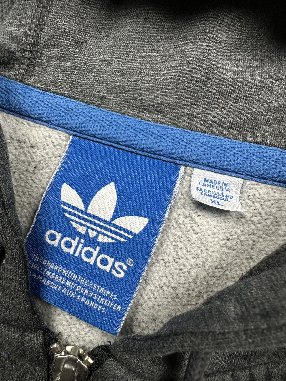 Adidas Vintage y2k Adidas Stripes Olympic Track Jacket Hype 90s 00s Size US XL / EU 56 / 4 - 8 Thumbnail