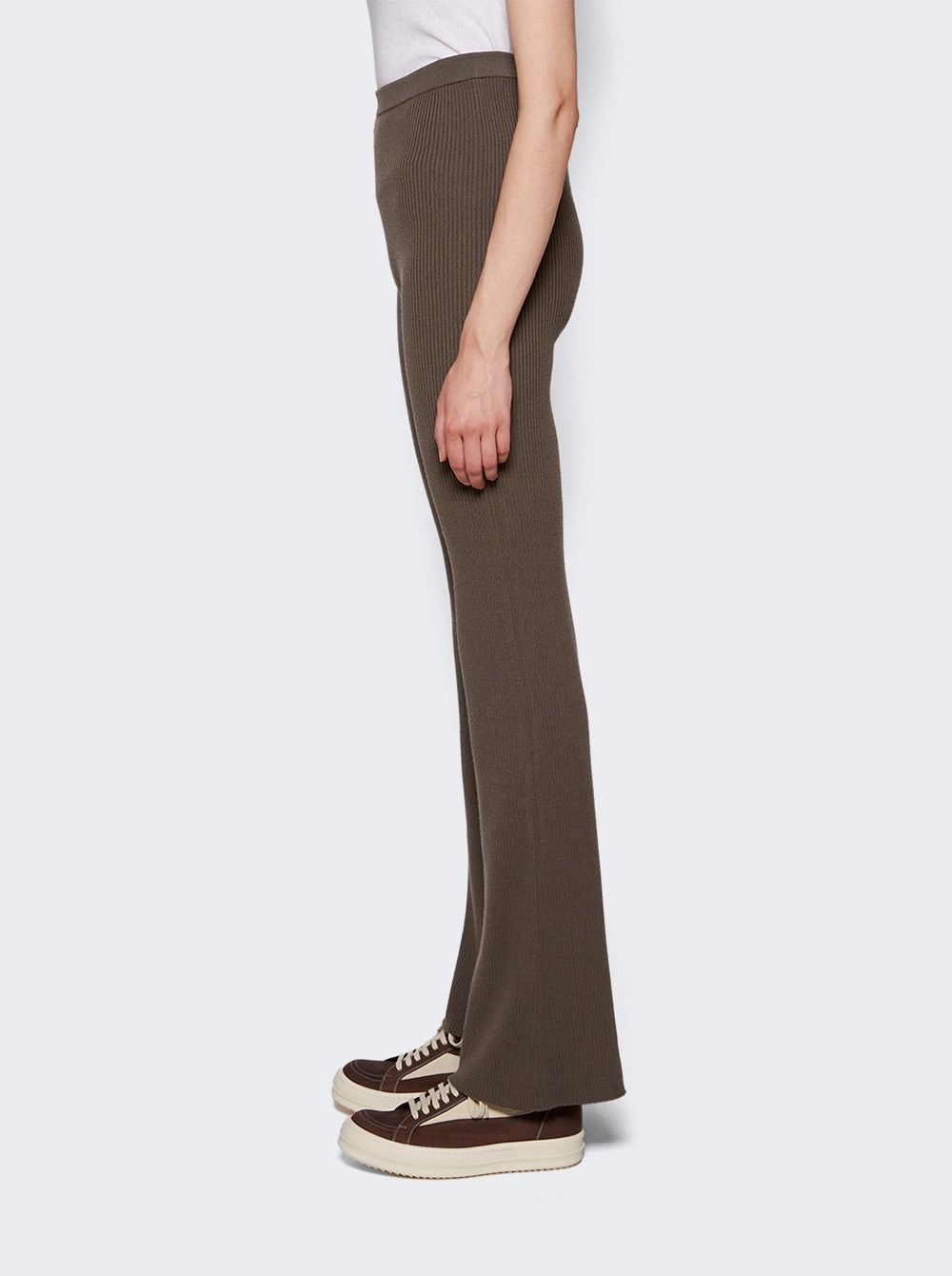 Rick Owens o1mle0426 Knit Leg Pants in Gray Size 28" / US 6 / IT 42 - 4 Thumbnail