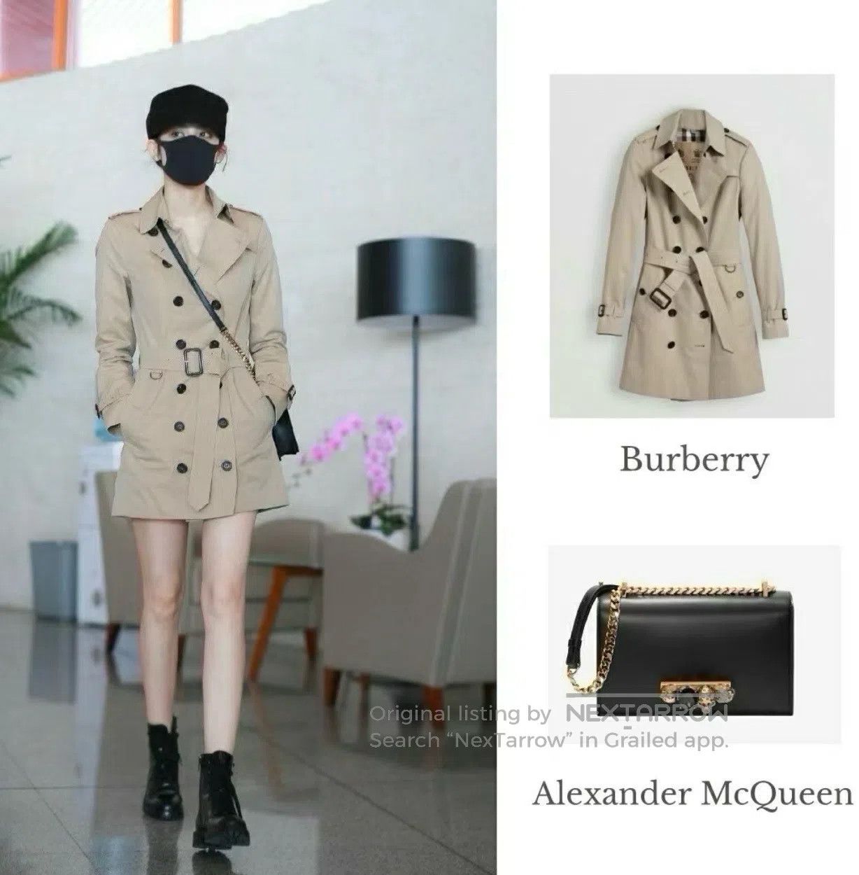 Burberry Burberry Double Crown Sandringham Double-Breasted Check Li Size US M / EU 48-50 / 2 - 9 Thumbnail