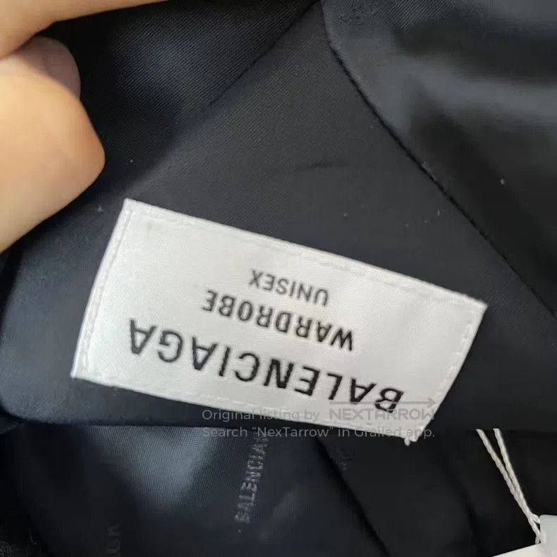 Balenciaga Balenciaga Sleeve Badge Wide Fit Suit Size XXS / US 00 / IT 34 - 3 Thumbnail