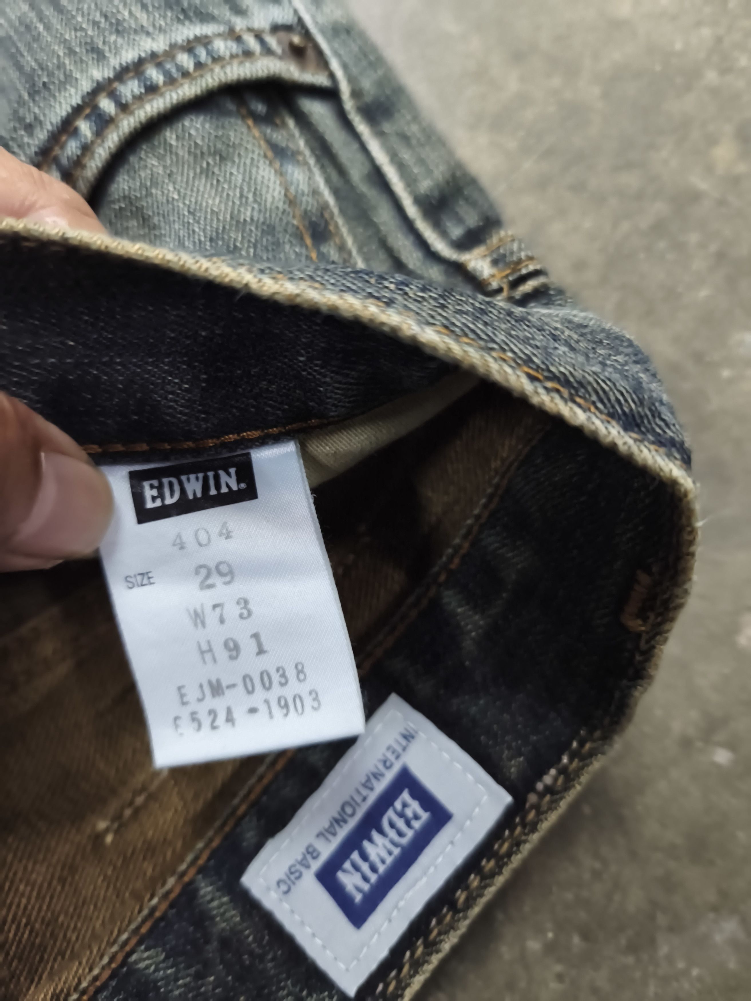 Beauty Beast 🔥Flare🔥🔥🔥 Vintage Edwin Jeans distressed if six was nine Size US 30 / EU 46 - 12 Thumbnail