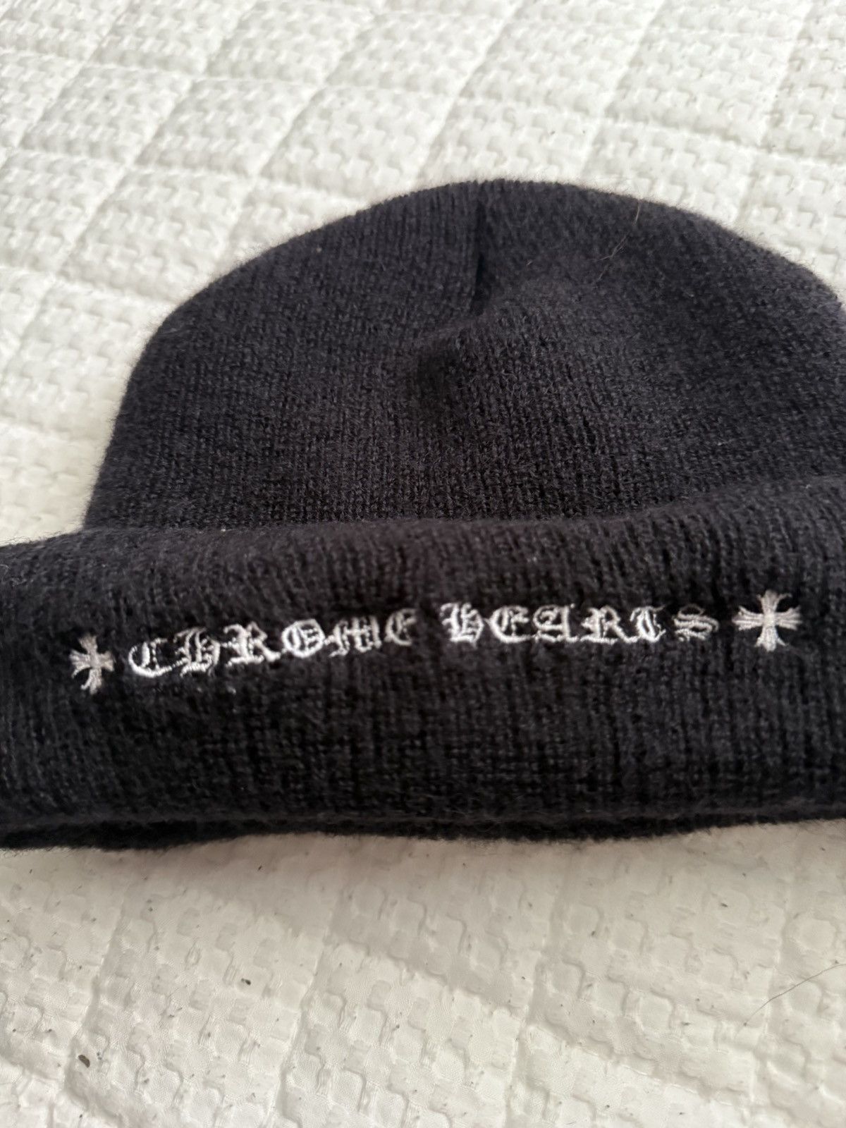 Chrome Hearts Chrome Hearts Skull Cross Beanie Size ONE SIZE - 3 Thumbnail