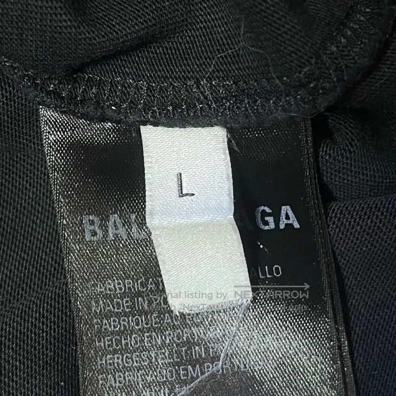 Balenciaga Balenciaga Solid color logo printed cover round neck short Size US L / EU 52-54 / 3 - 4 Thumbnail