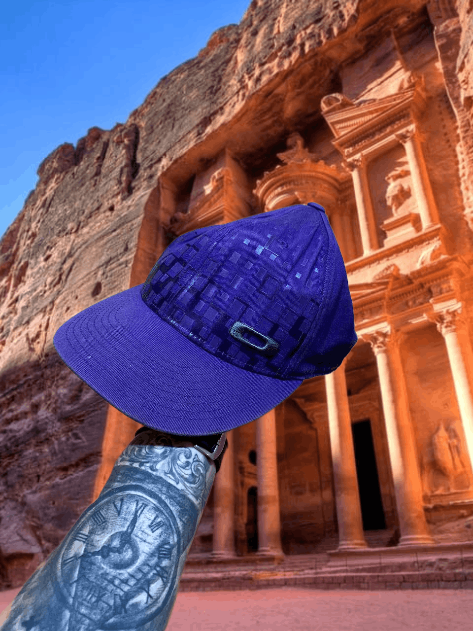 Oakley Hats Vintage purple Cap Oakley big logo Y2K streetwear Size ONE SIZE - 1 Thumbnail