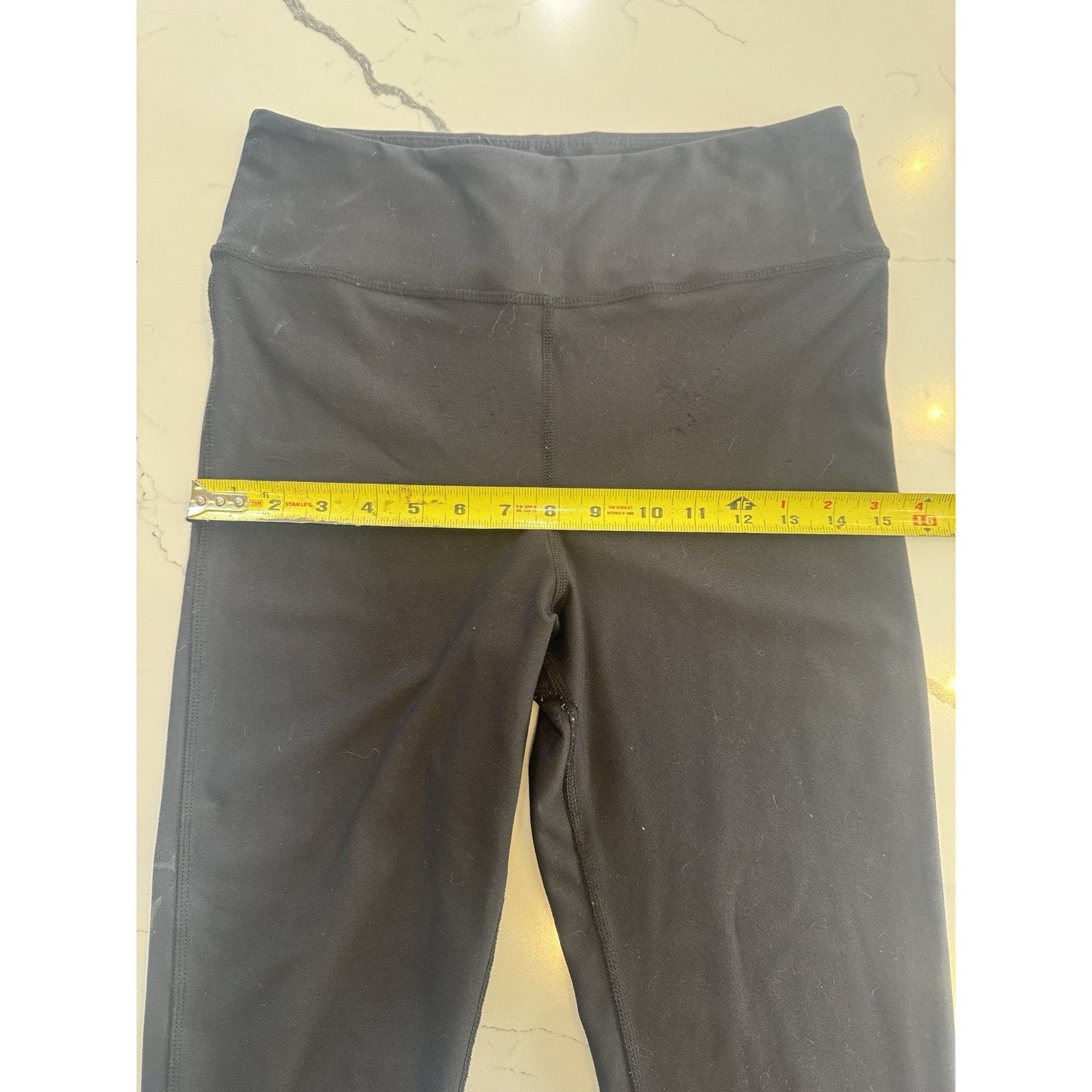 Other EVCR Black Capri Leggings Womens XL Mesh Calf Panels Pants Size 28" / US 6 / IT 42 - 4 Thumbnail
