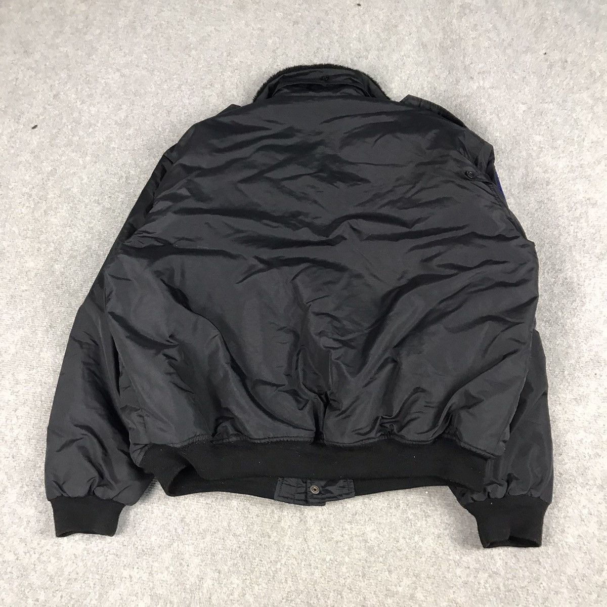 Japanese Brand BOMBER JACKET SAFETY TEXTILE MA-1 STYLE JACKET Size US L / EU 52-54 / 3 - 8 Thumbnail