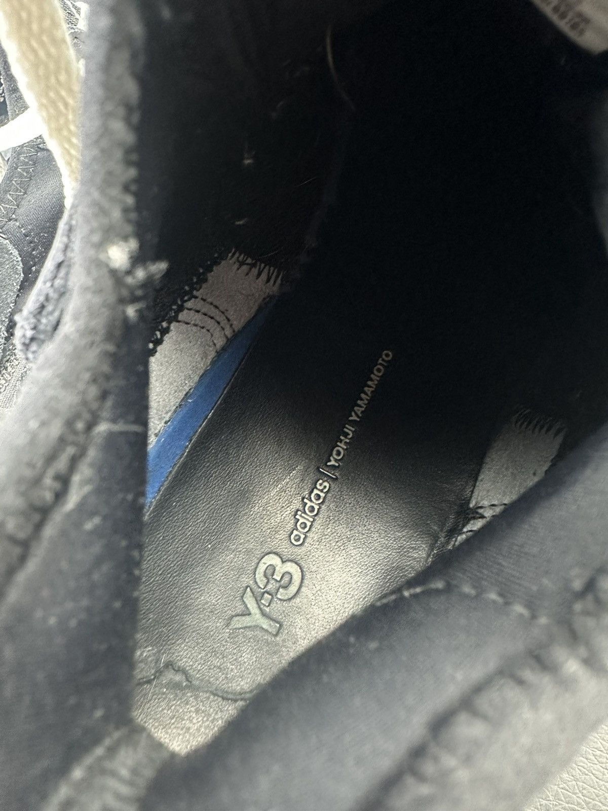 Y-3 × Yohji Yamamoto Y-3 Yohji Yamamoto Black White Kaiwa Sneakers Size US 5.5 / EU 38 - 11 Thumbnail