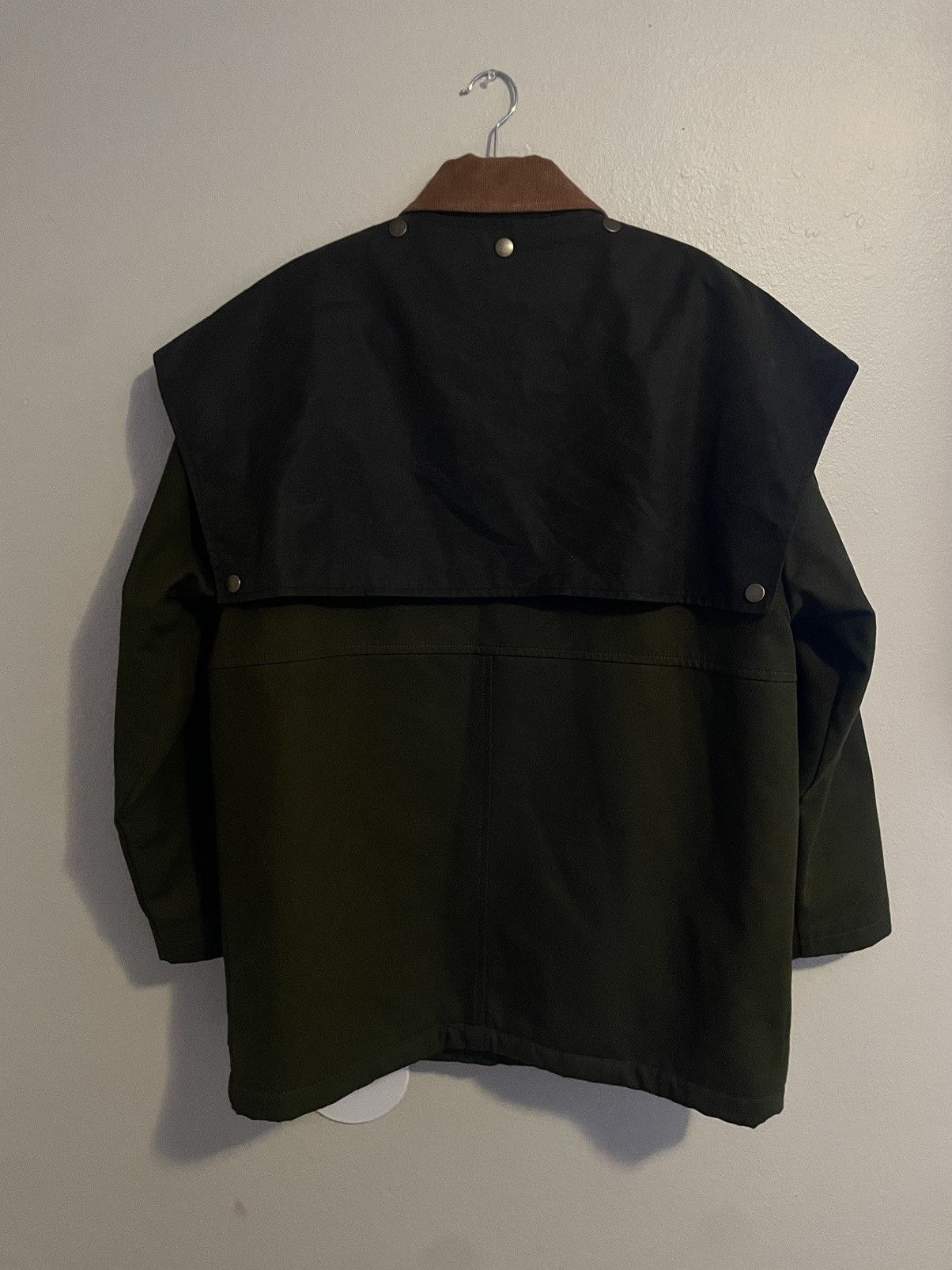 Gucci Gucci FW22 Military Green Dyed Canvas Jacket Size US S / EU 44-46 / 1 - 4 Thumbnail