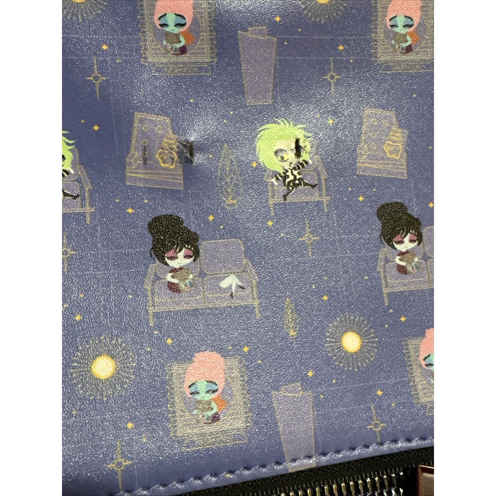 Other BEETLEJUICE Mini Backpack Neitherworld Waiting Room Bag Size ONE SIZE - 2 Thumbnail
