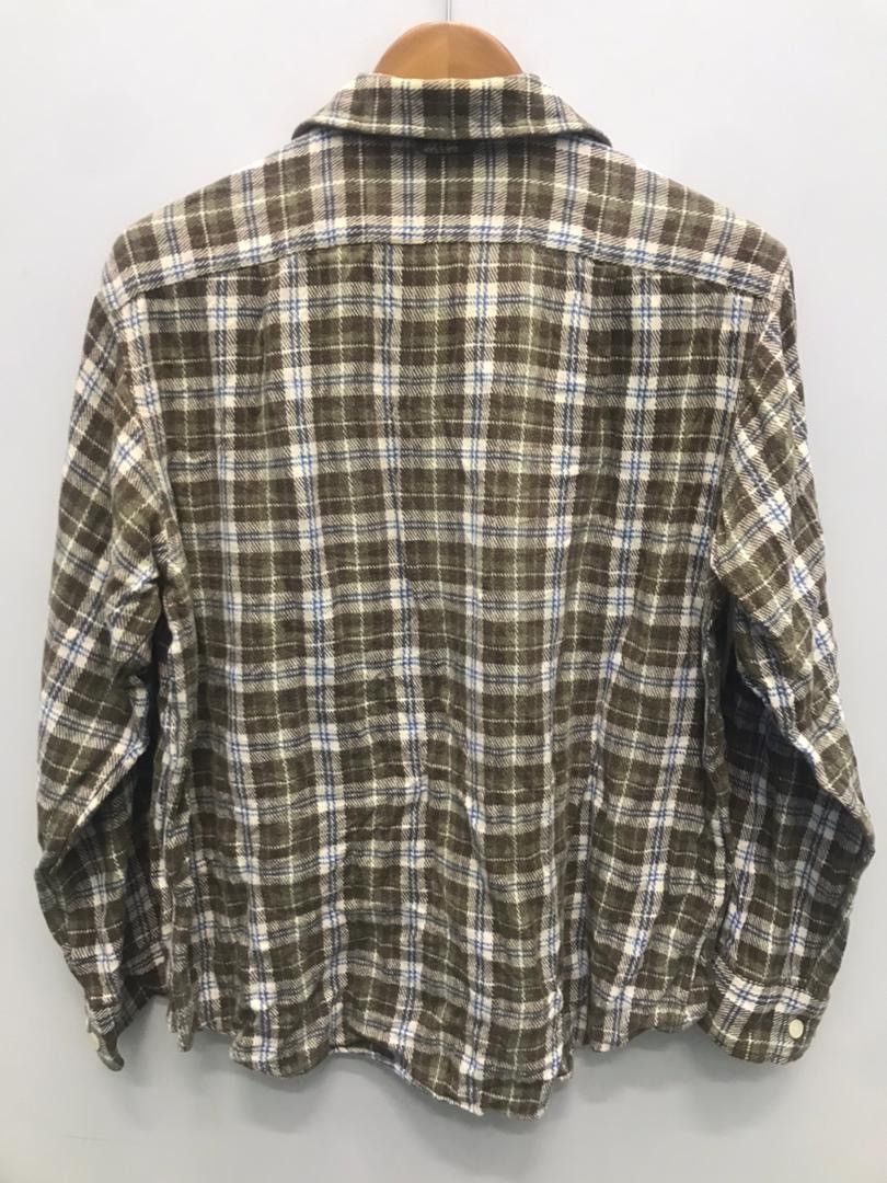 Nigel Cabourn NIGEL CABOURN - Cotton Flannel Button Up Shirt Size US M / EU 48-50 / 2 - 7 Thumbnail
