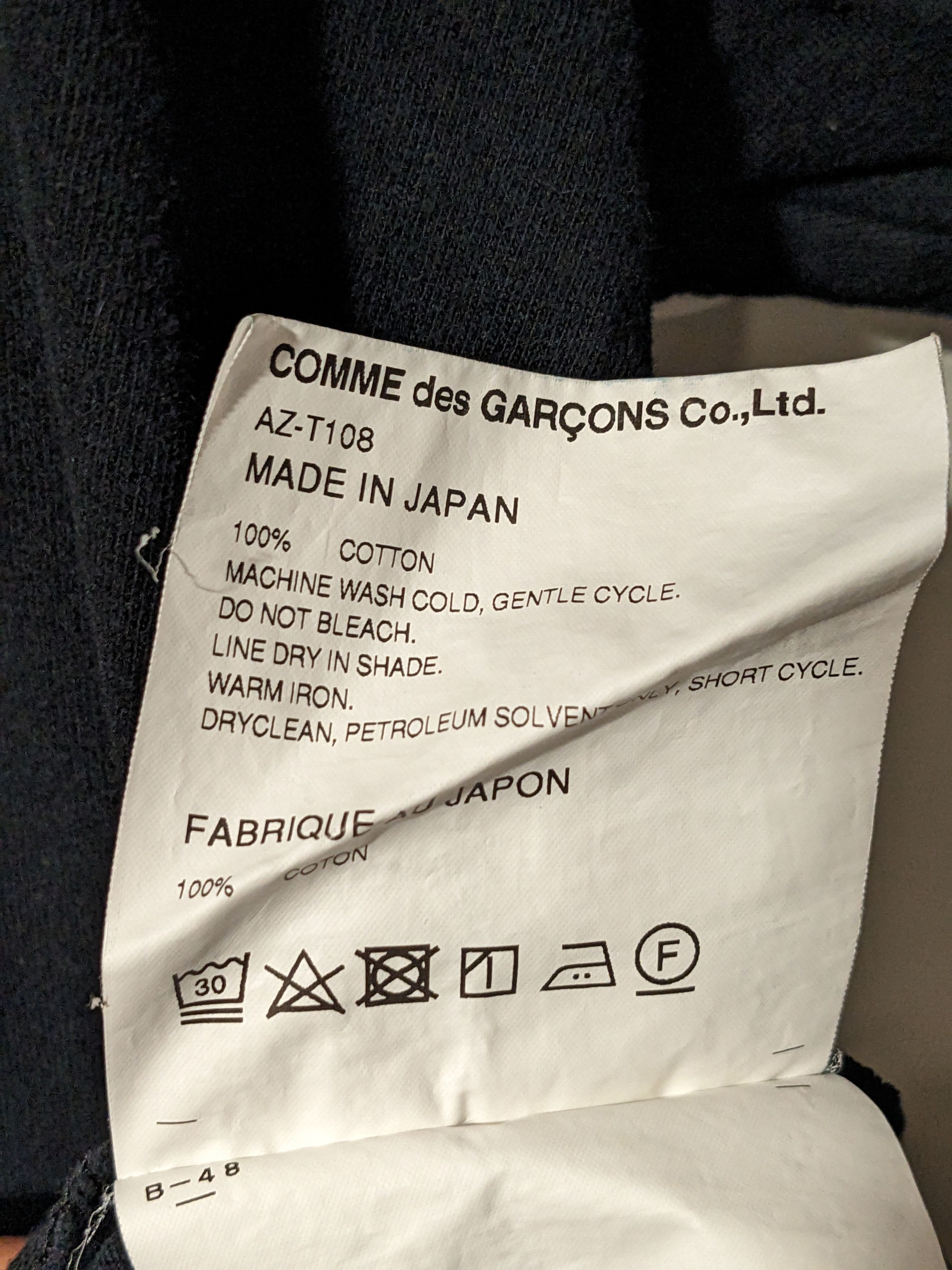 Comme des Garcons × Designer Comme Des Garcons Play Heart Black Small T-Shirt Size US S / EU 44-46 / 1 - 4 Thumbnail