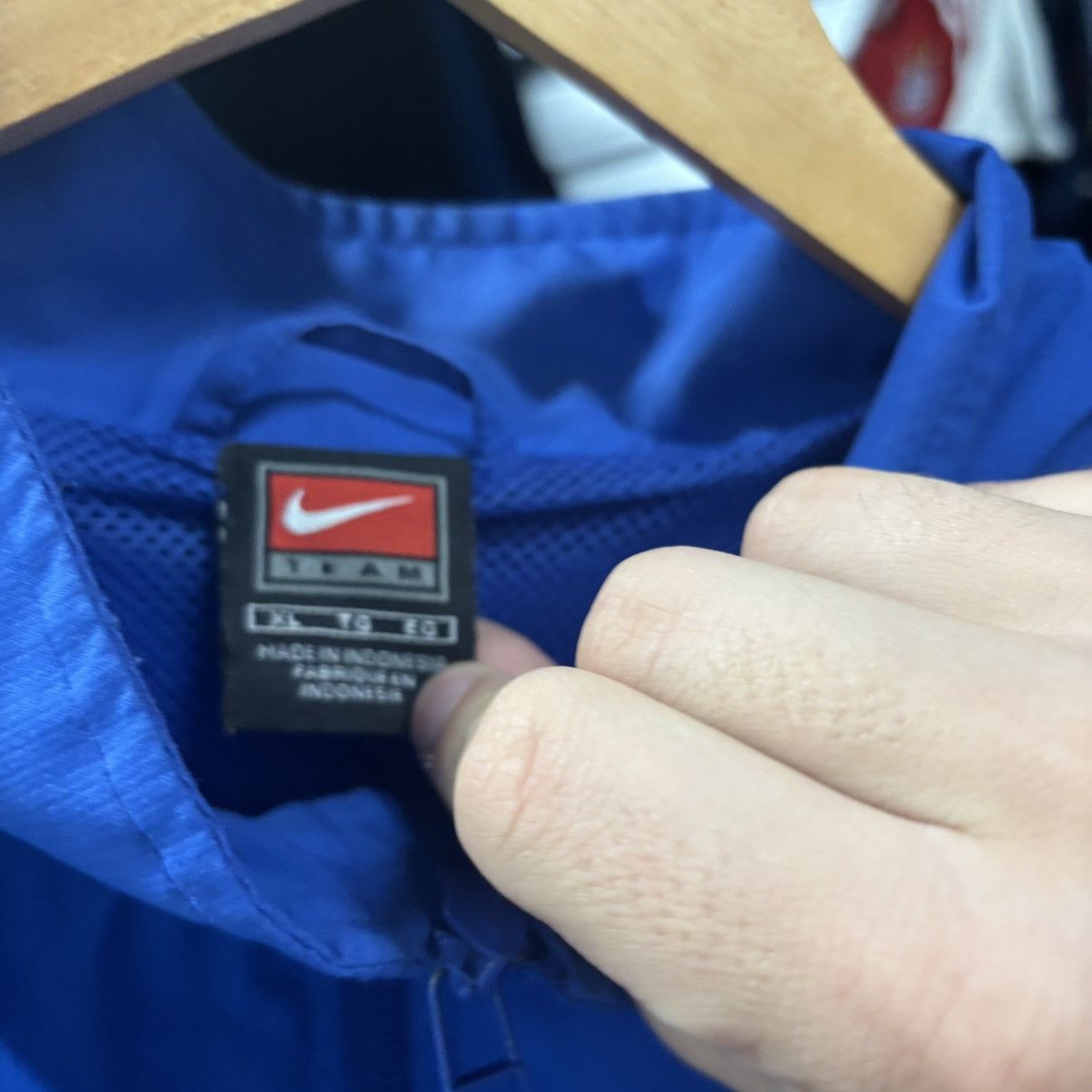 Nike Y2K 2000s Vintage Black Tag Nike Track Jacket Size US XL / EU 56 / 4 - 3 Thumbnail