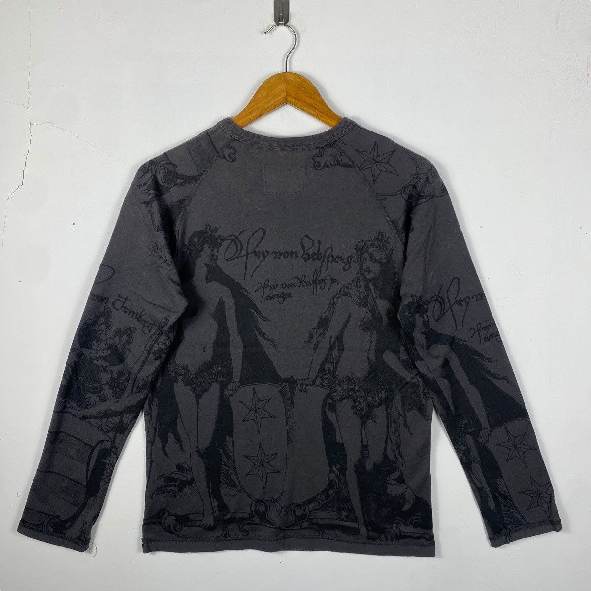 Japanese Brand MOTEL Die Ameisen Fullprint Graphic Longsleeve Tee Shirt Size US M / EU 48-50 / 2 - 5 Thumbnail