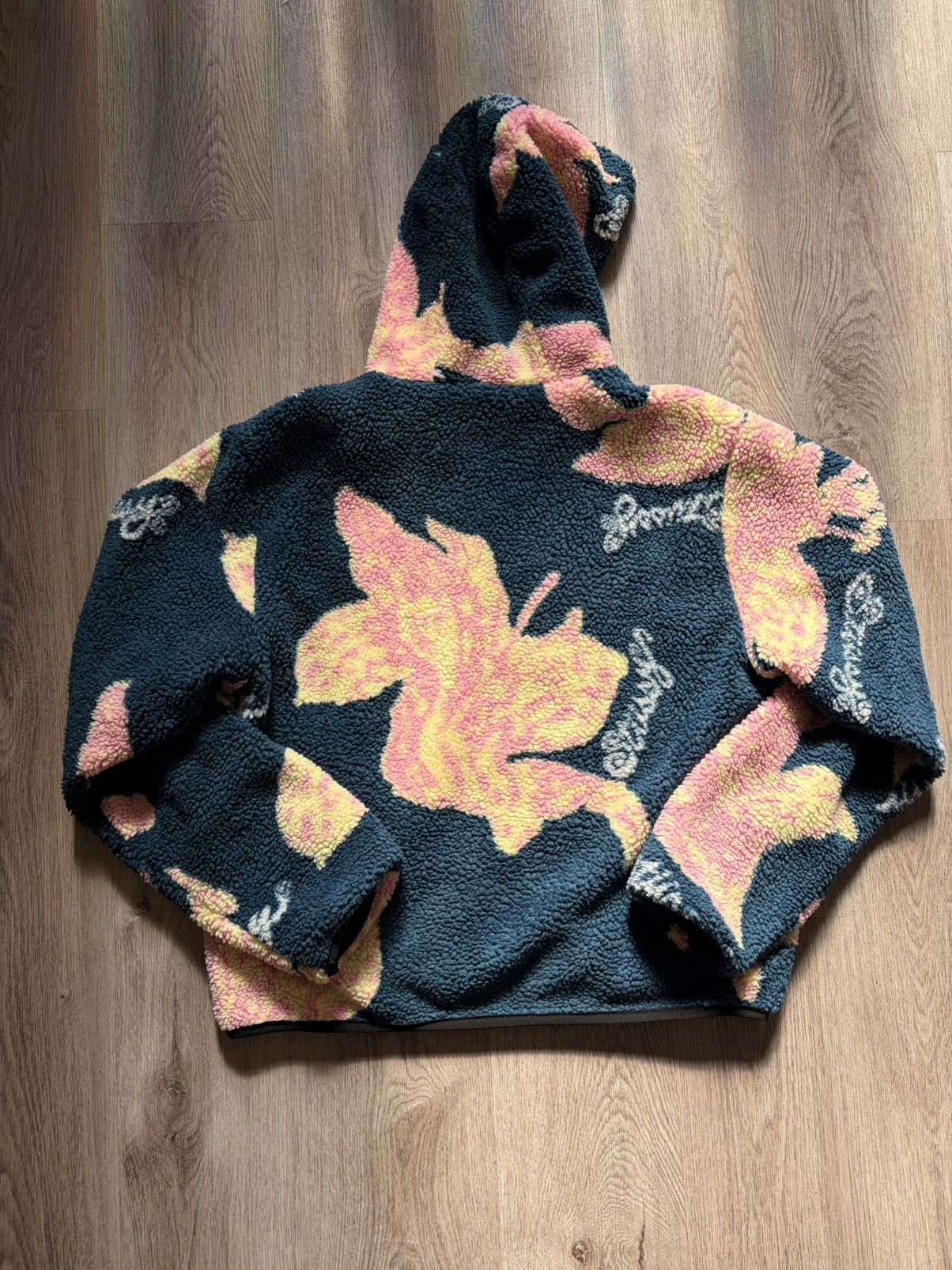 Stussy Stussy FW22 Floral Sherpa Jacket Size US L / EU 52-54 / 3 - 2 Thumbnail