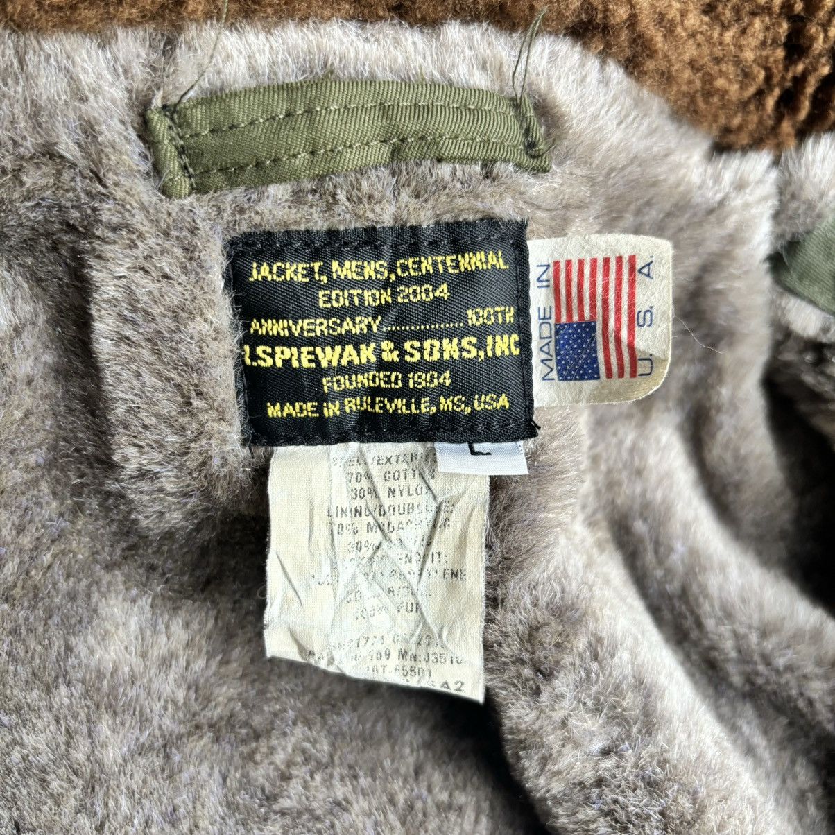 I. Spiewak And Sons SPIEWAK B15A 100TH ANNIVERSARY B15 FLIGHT JACKET Size US L / EU 52-54 / 3 - 9 Thumbnail