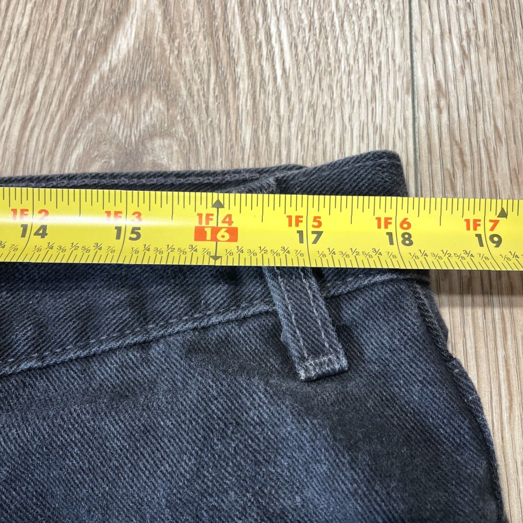 Levi's VINTAGE Levi's 550 Jeans Men Adult 38x34 Black Relaxed Fit Straight USA Made Size US 38 / EU 54 - 5 Thumbnail