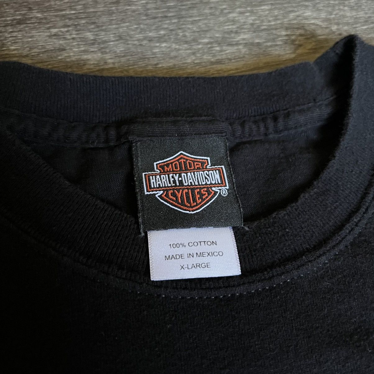 Harley Davidson × Vintage Vintage 2000s Harley Davidson Wings Eagle Graphic Logo Tee Size US XL / EU 56 / 4 - 7 Thumbnail