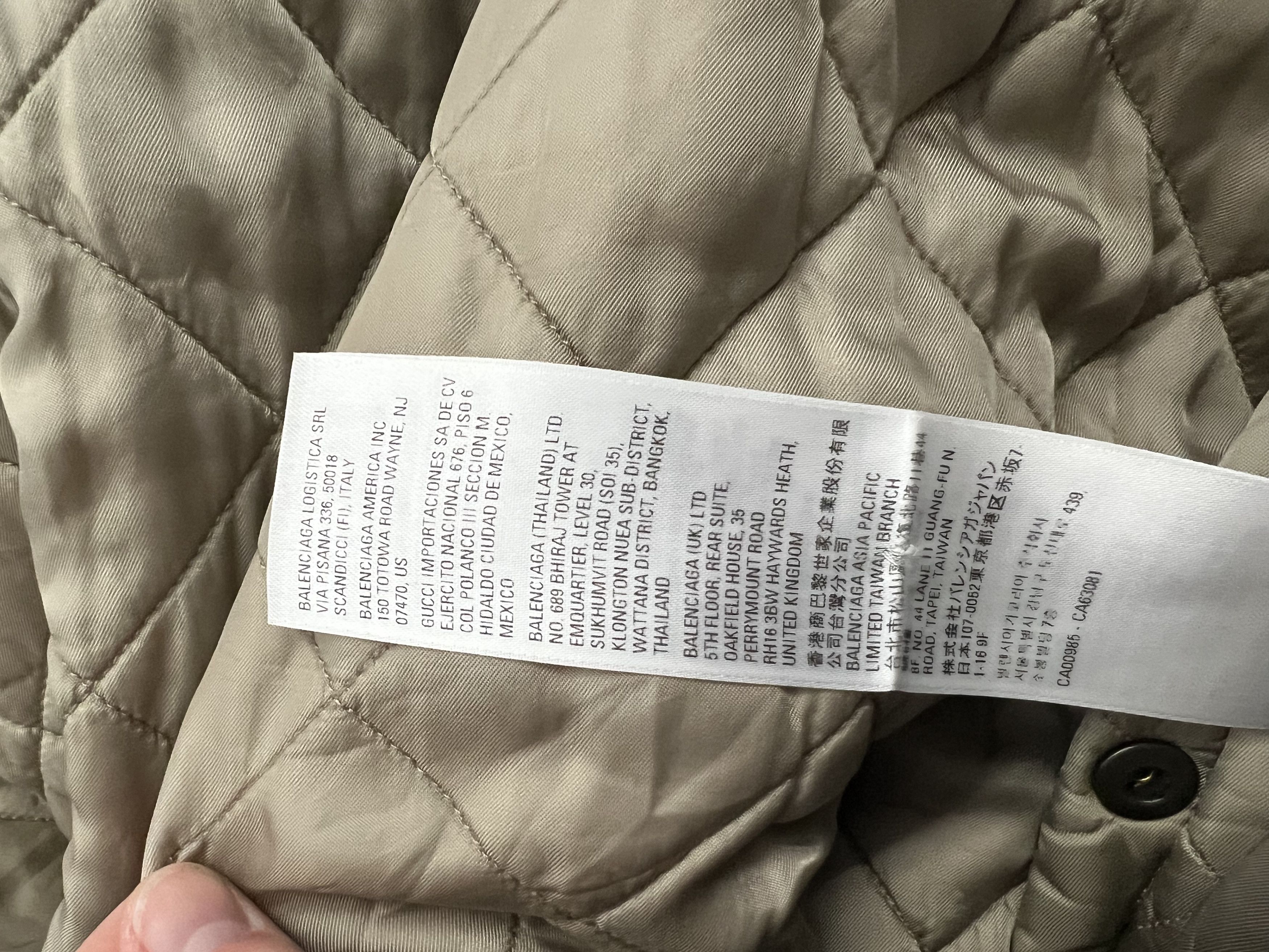 Balenciaga Balenciaga Unity Bomber Jacket Size US S / EU 44-46 / 1 - 4 Thumbnail