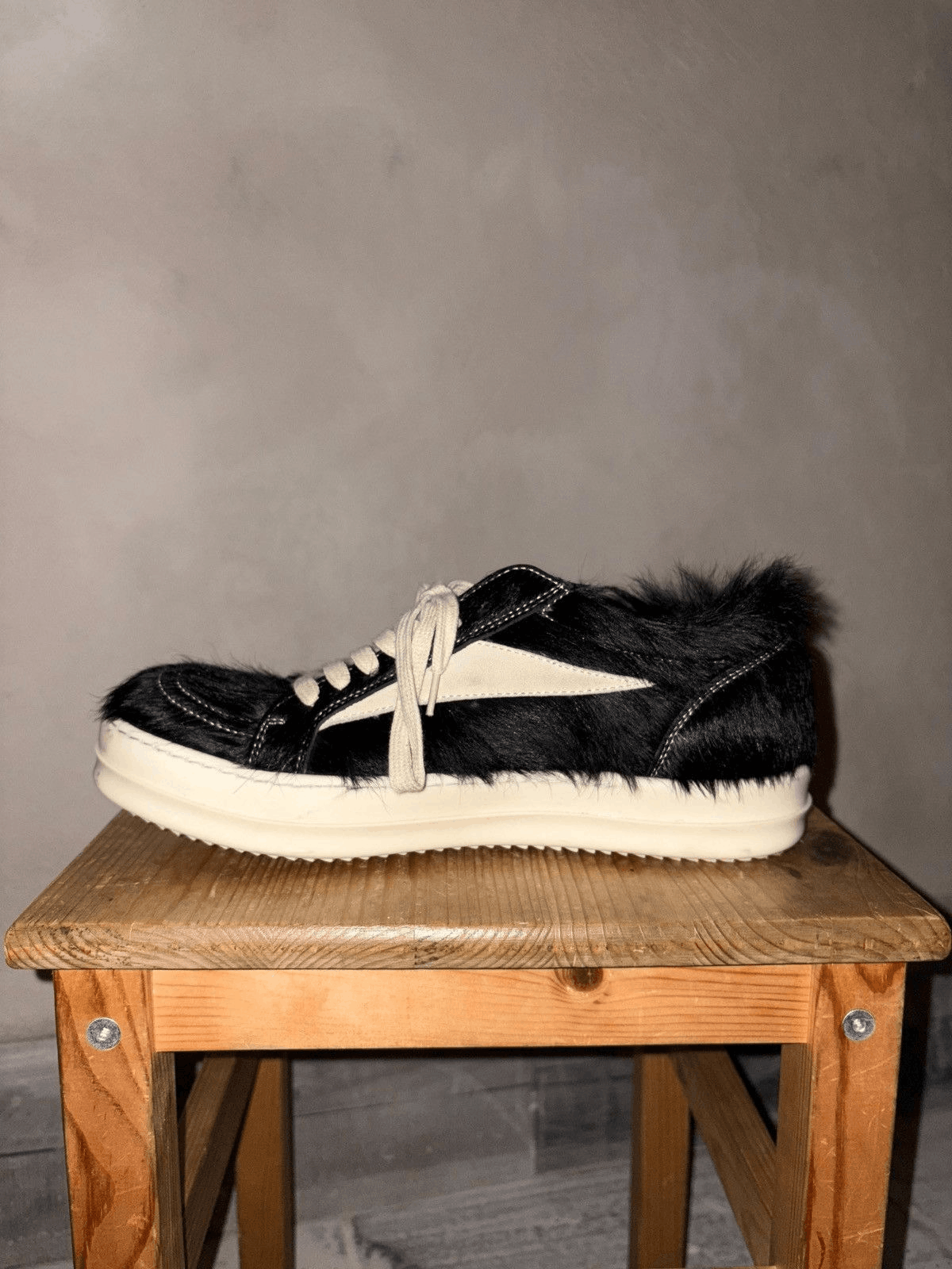 Rick Owens SS24 Lido Rick Owens Ponyhair Vintage Low Size US 9 / EU 42 - 7 Thumbnail