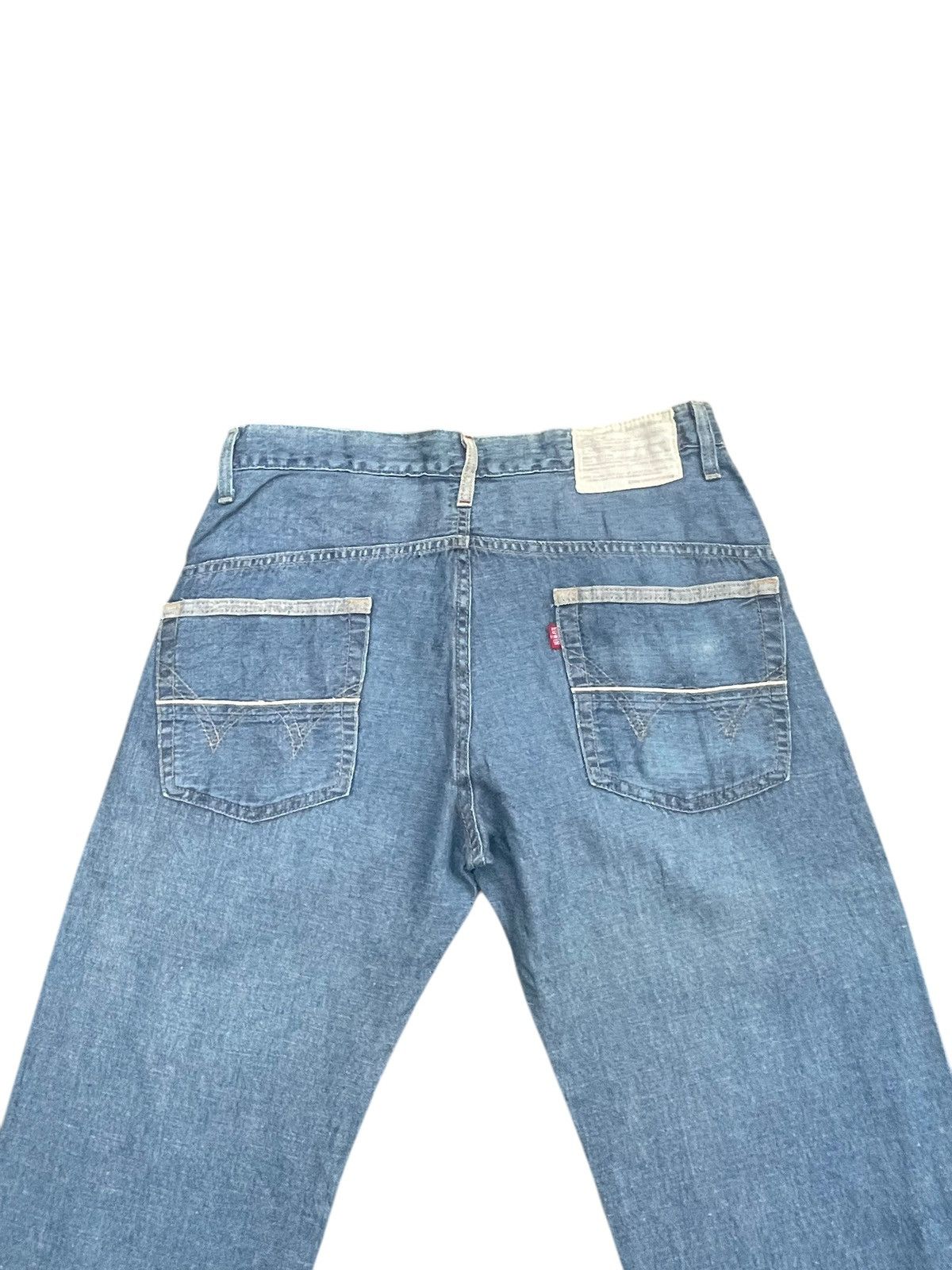 Edwin Vintage 90’s Edwin 505SS9 Grand Blue Selvedge Jeans Size US 33 - 7 Thumbnail