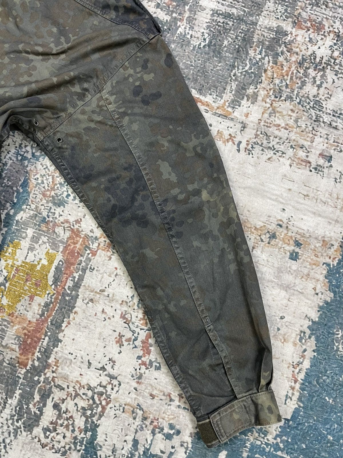 Vintage Vtg German Military Flecktarn Camouflage Field Jacket Size US S / EU 44-46 / 1 - 9 Thumbnail