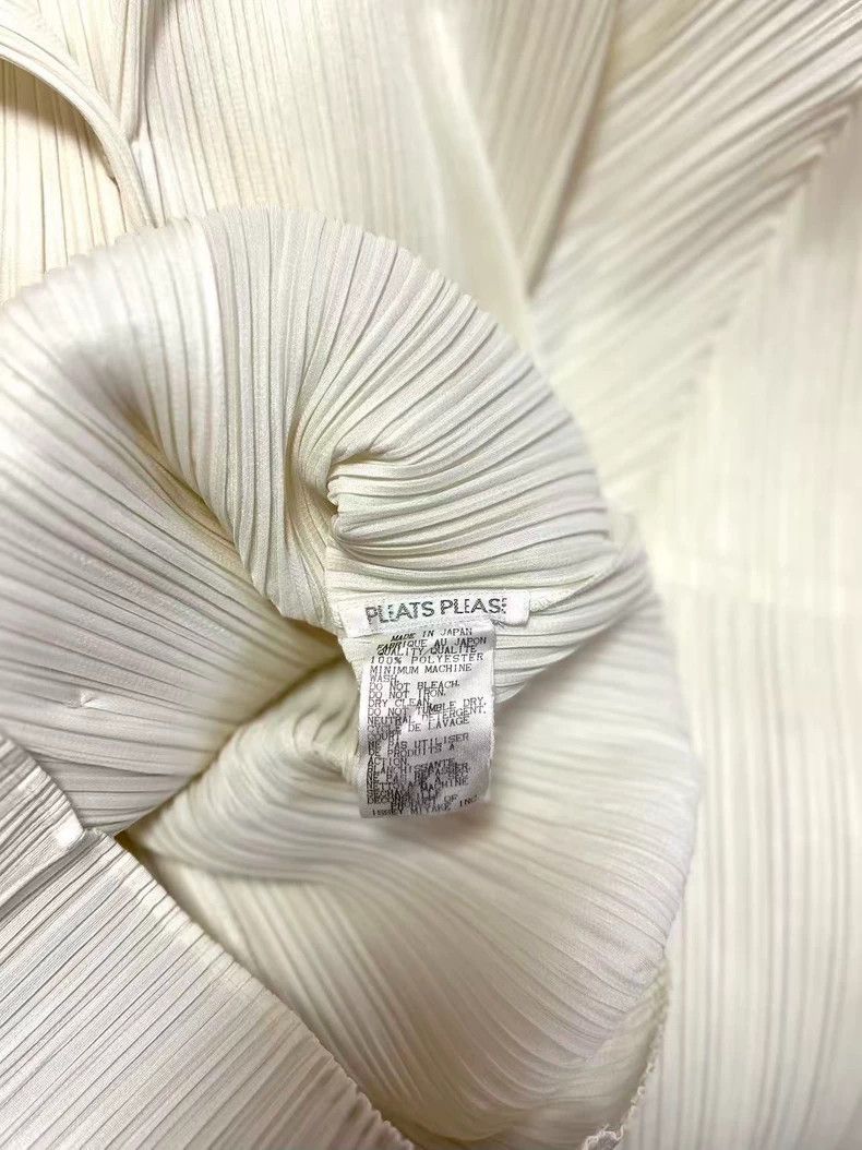 Issey Miyake issey miyake size:3 Cream-white shirt Size XXS / US 00 / IT 34 - 3 Thumbnail