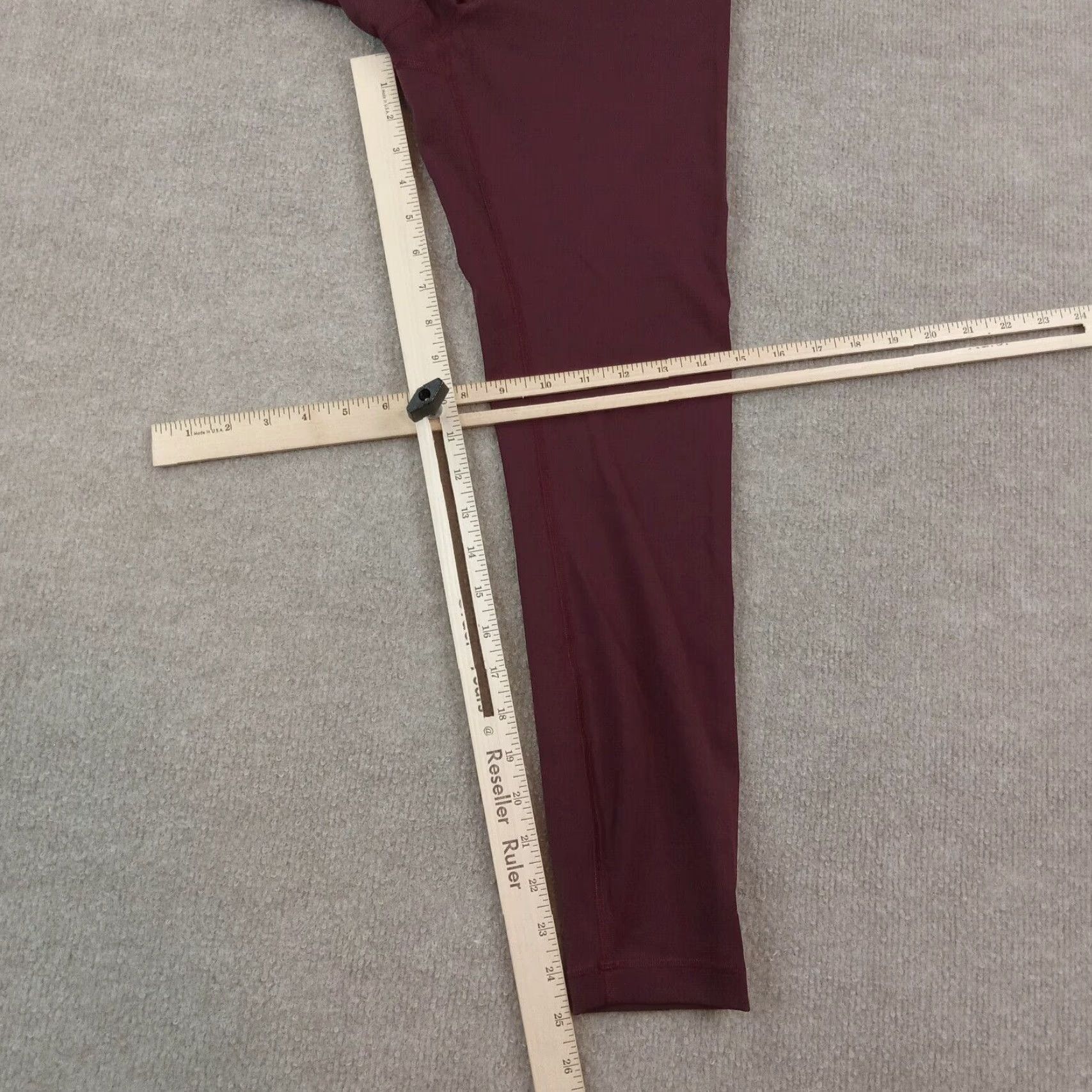 Lululemon Lululemon Leggings Womens Size 6 Red Running Yoga Compression Stretch Comfort Size 28" / US 6 / IT 42 - 2 Thumbnail