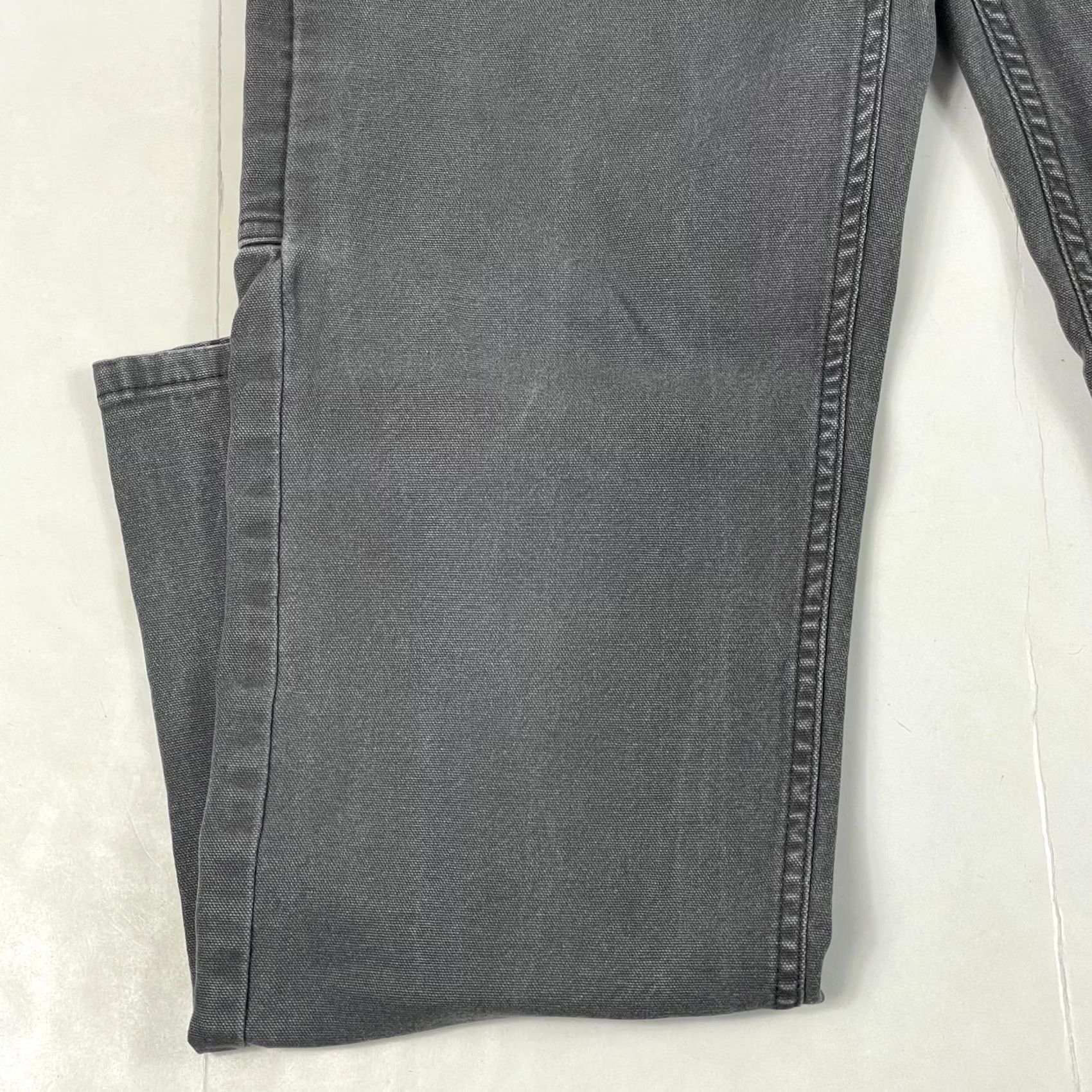 Dickies Dickies Pants Mens 32 x 32 Gray Canvas Carpenter Hiking Rugged Flexible - Size 32 Size US 32 / EU 48 - 5 Thumbnail