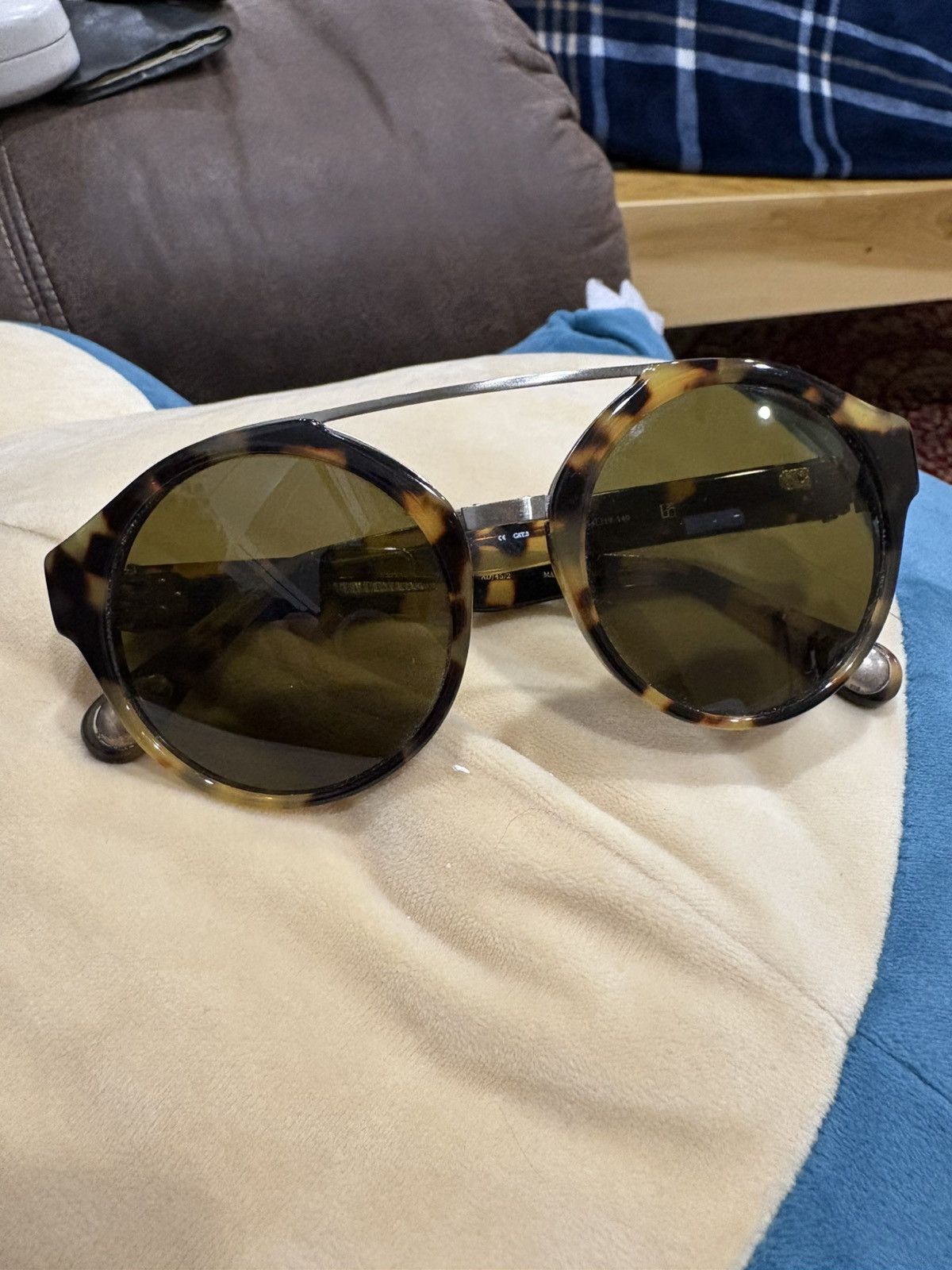 Ann D x linda farrow tortoise shell sunglasses