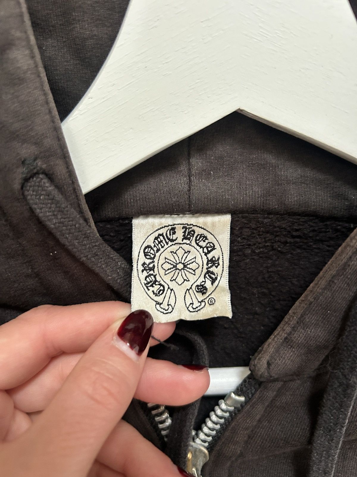 Chrome Hearts Rare Chrome Hearts Zip Hoodie “Fuck You”– Dagger Zip Size US M / EU 48-50 / 2 - 5 Thumbnail