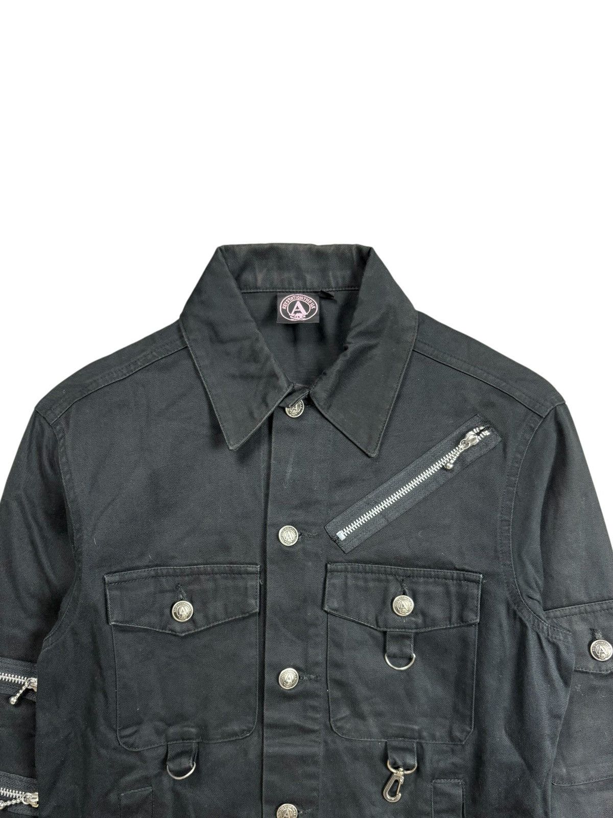 Hysteric Glamour 2000s Keystation - Vkei Style Multizip Jacket Size US M / EU 48-50 / 2 - 7 Thumbnail